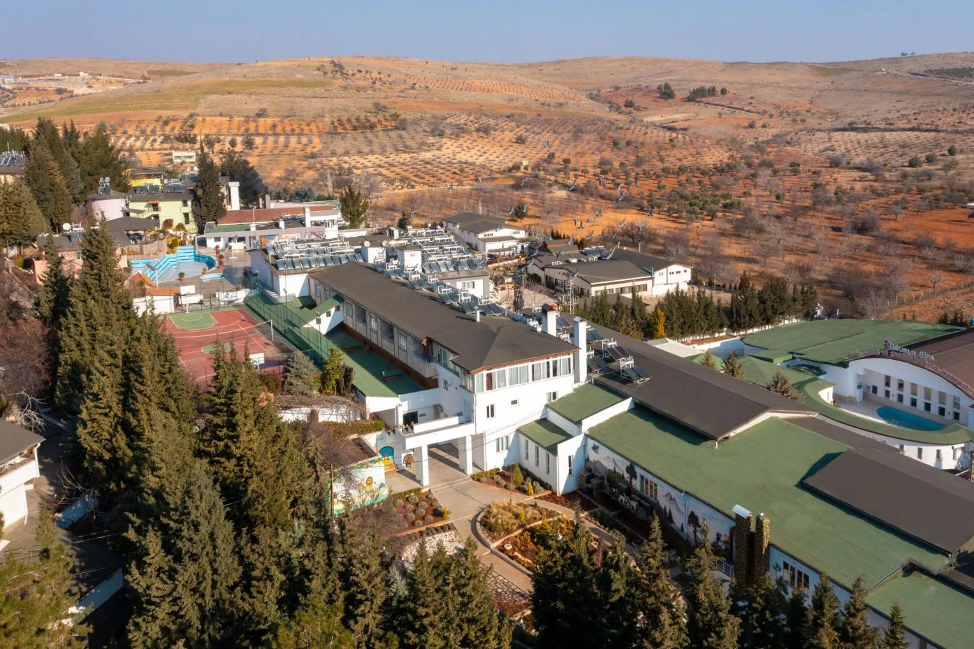 Bird's eye view in Ugurlu Termal Tatil Köyü