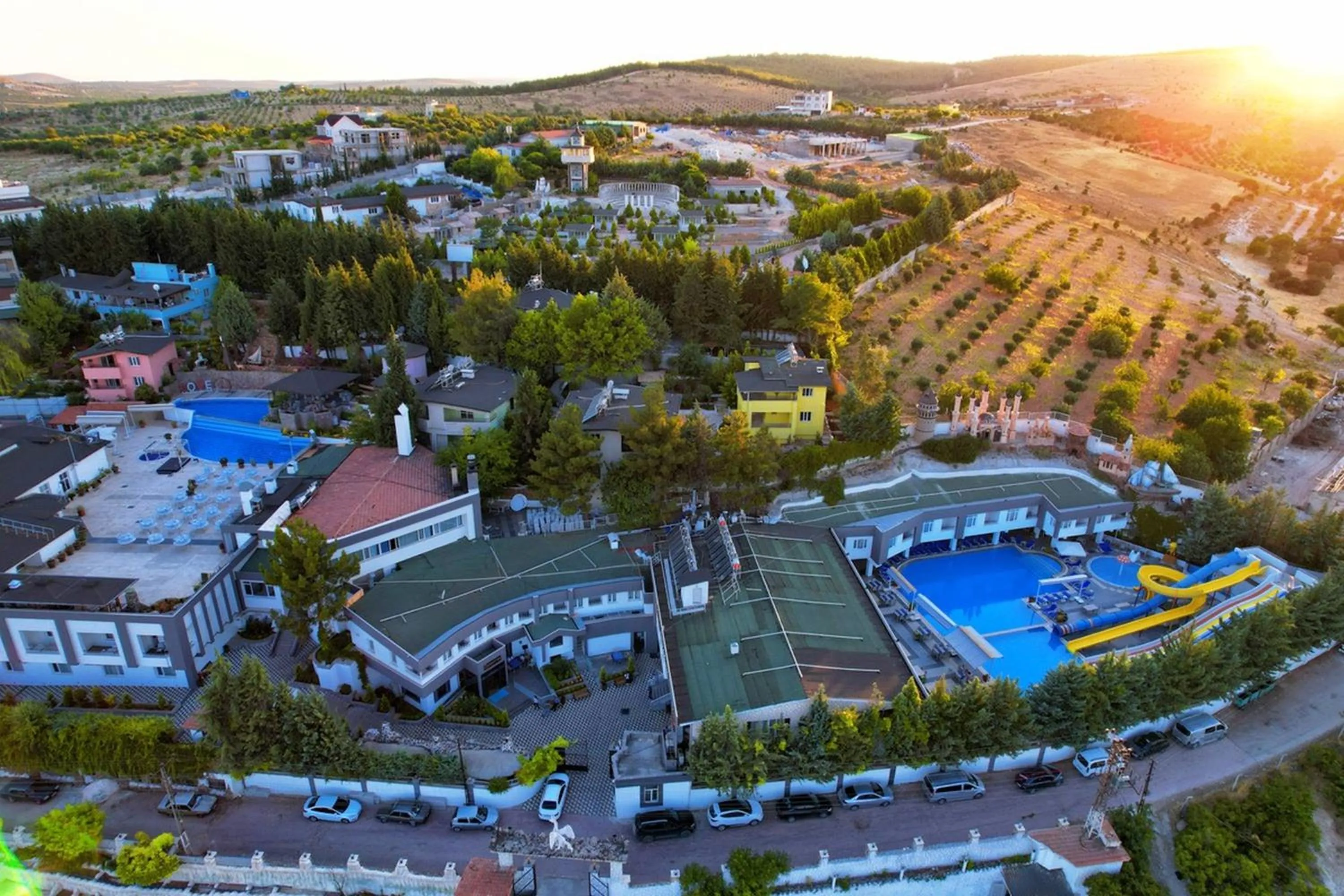Bird's eye view in Ugurlu Termal Tatil Köyü