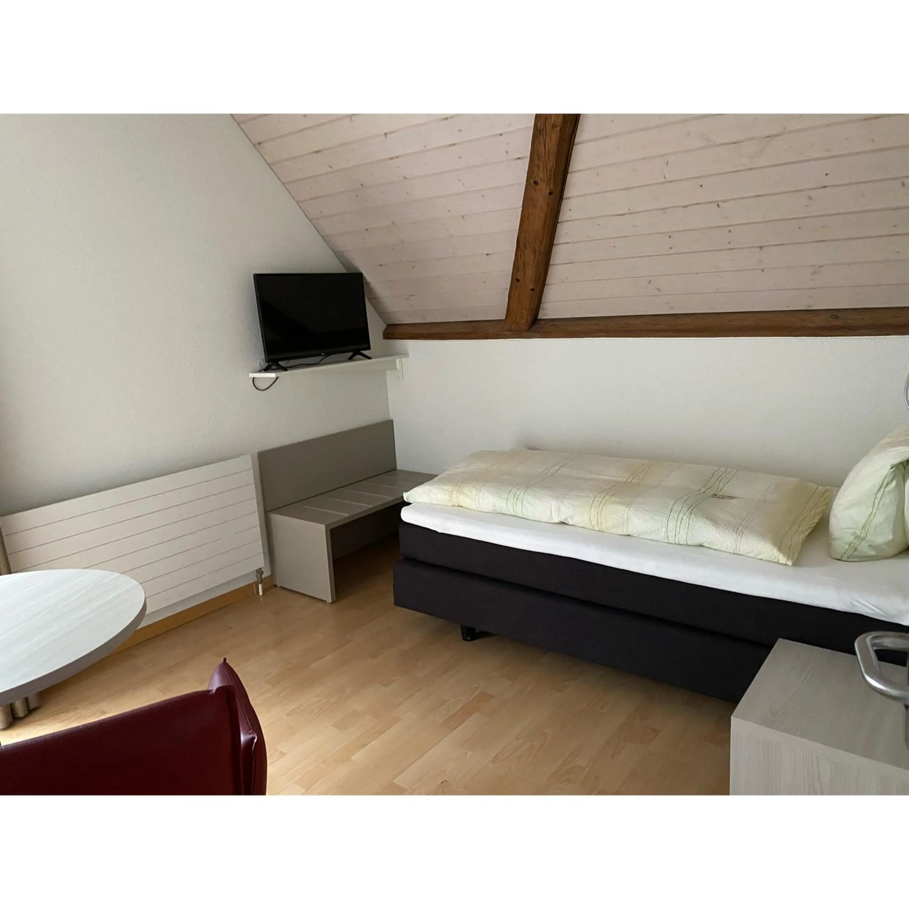 Photo of the whole room, Bed in Hotel Gasthaus Hirschen