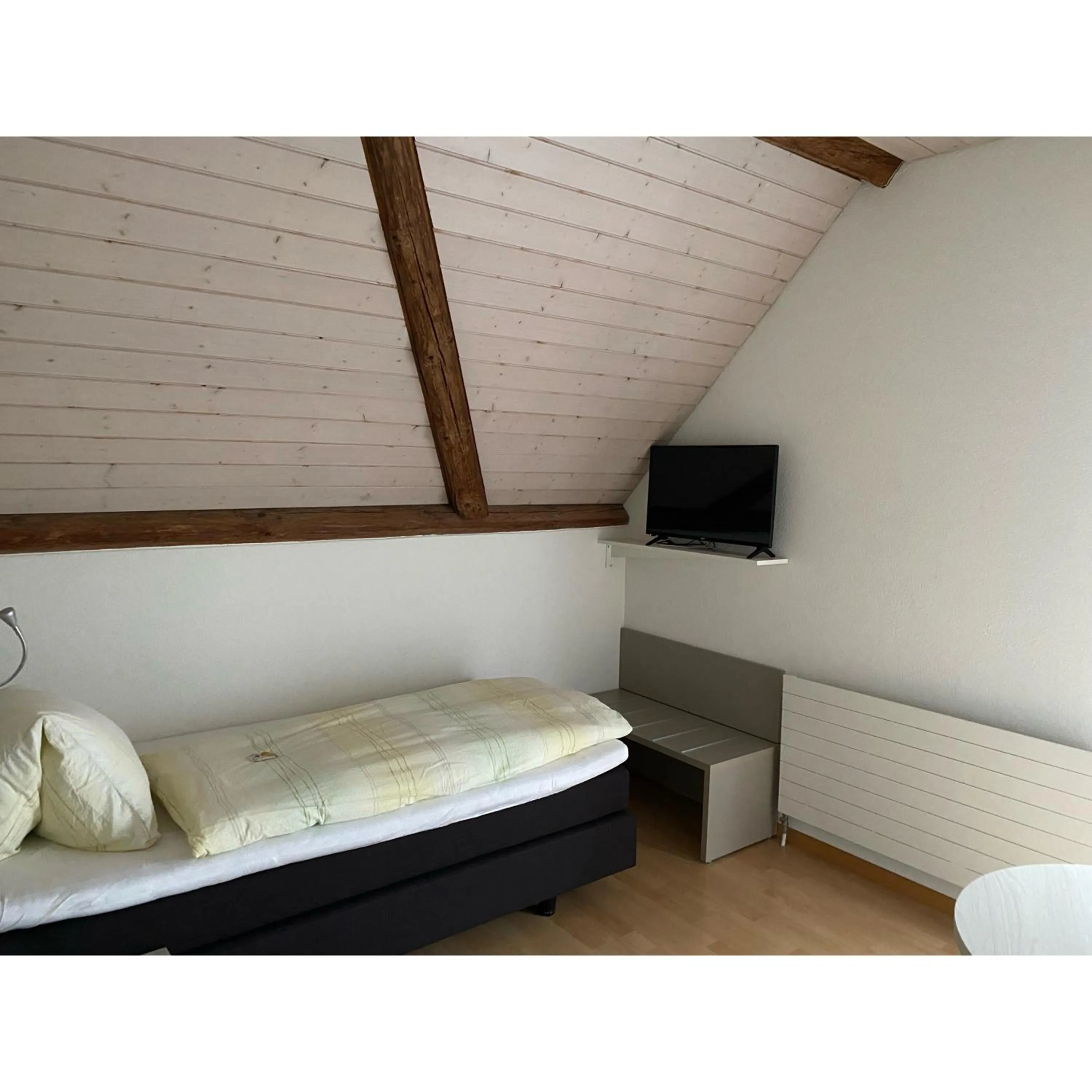 Photo of the whole room, Bed in Hotel Gasthaus Hirschen