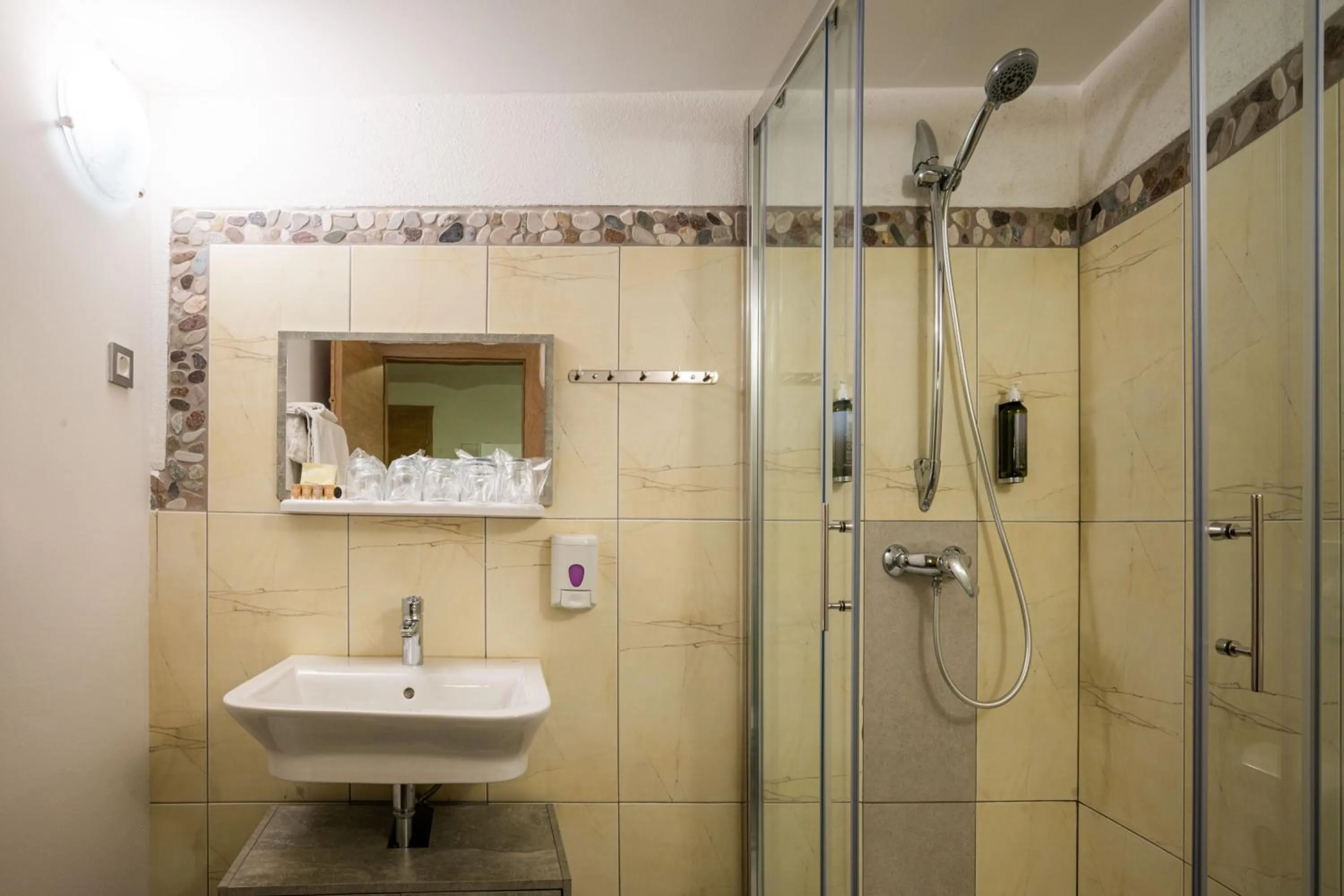 Bathroom in Penzion Kovac