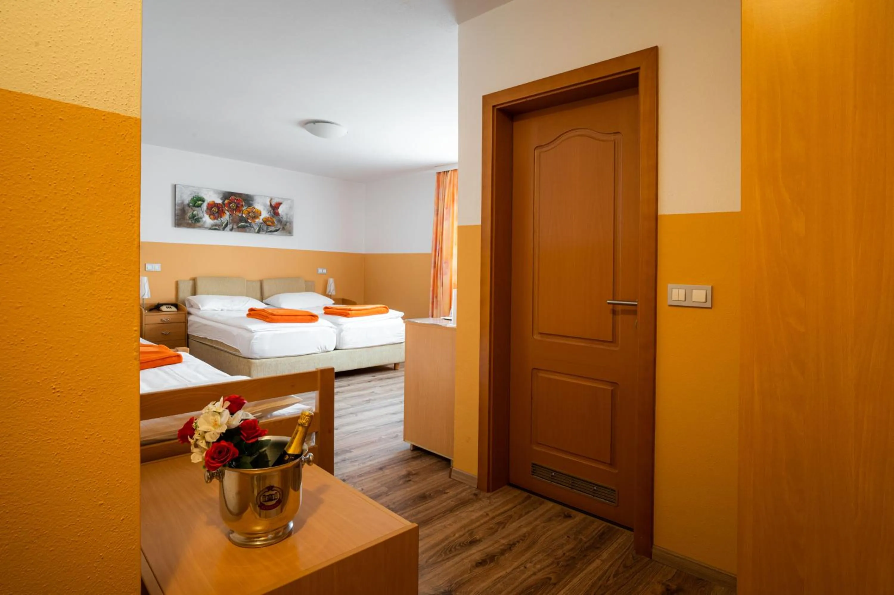 Bedroom, Bed in Penzion Kovac