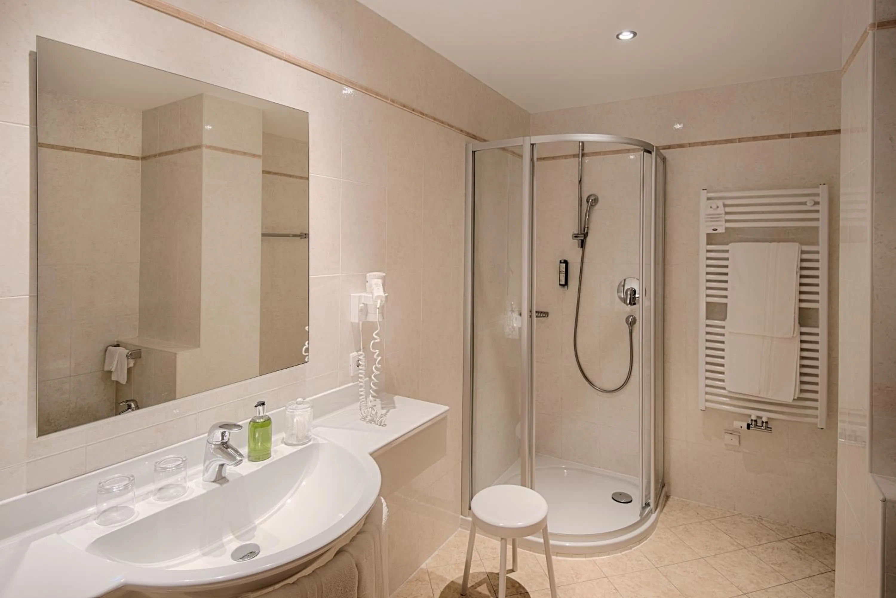 Bathroom in Hotel Reischach