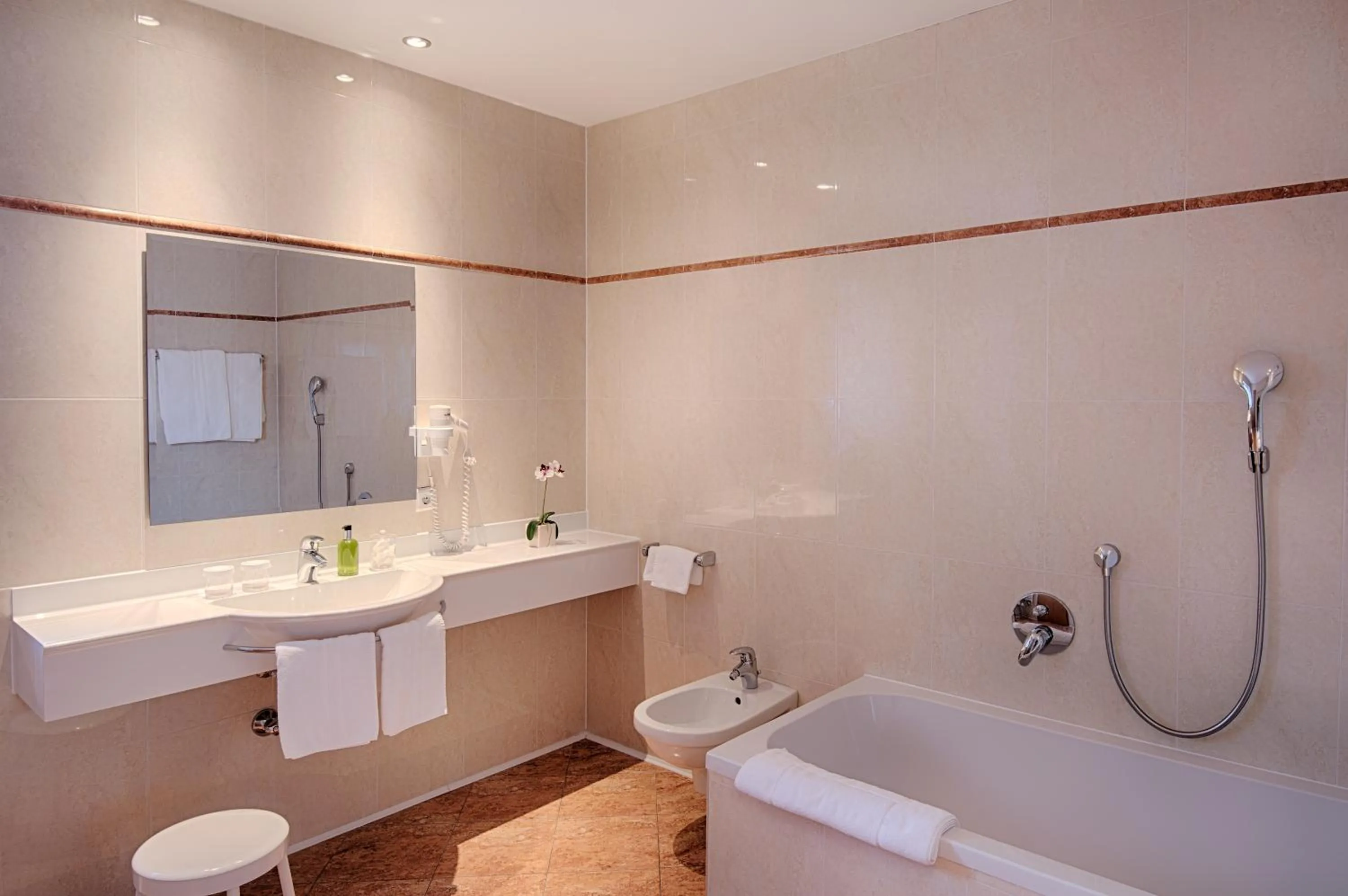 Bathroom in Hotel Reischach