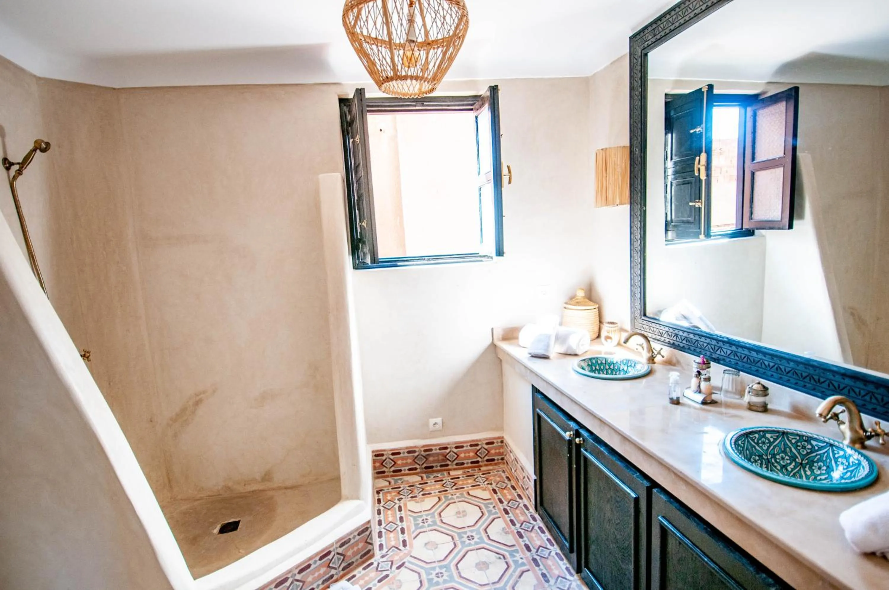 Bathroom in Riad Makila