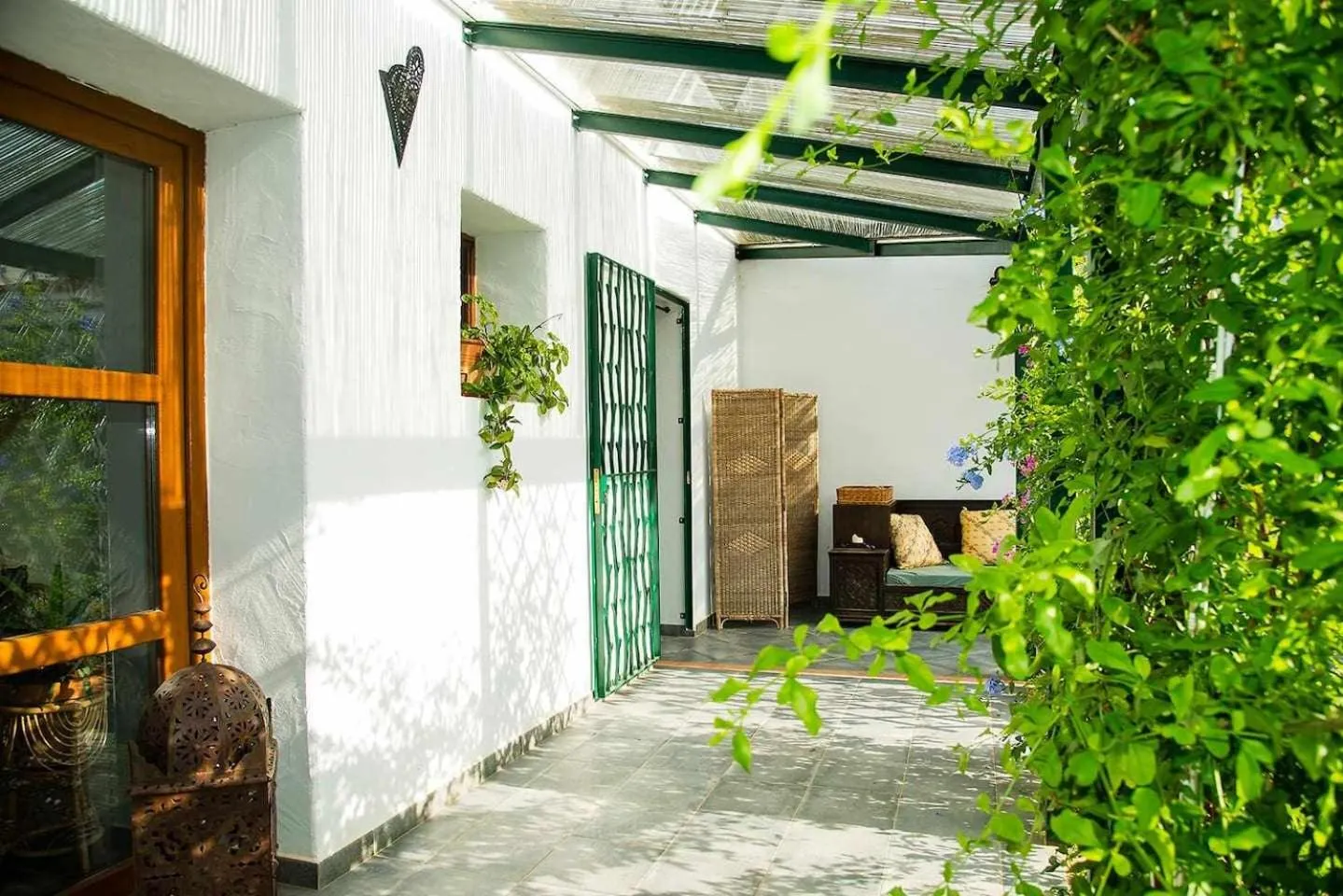 Patio in B&B Masía Aitona