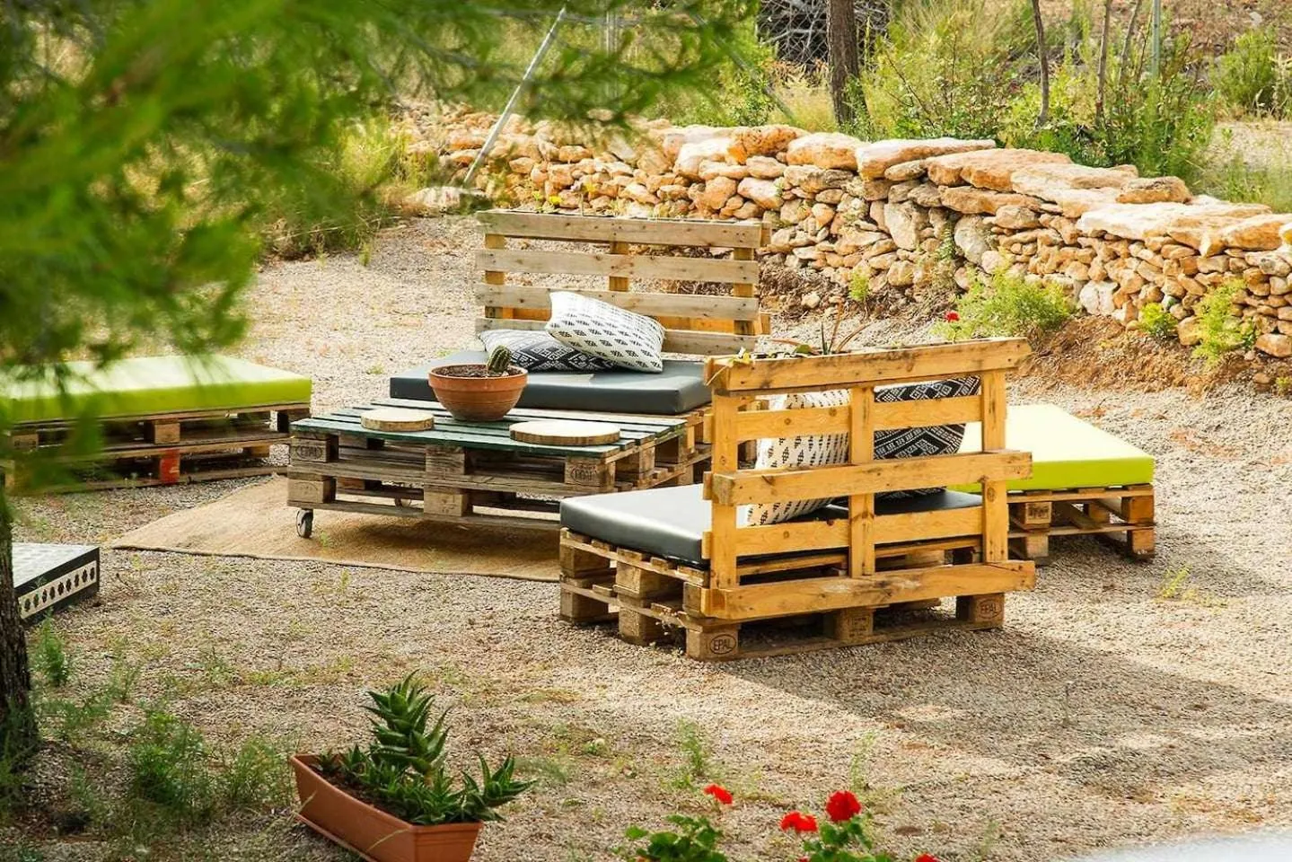 Garden in B&B Masía Aitona