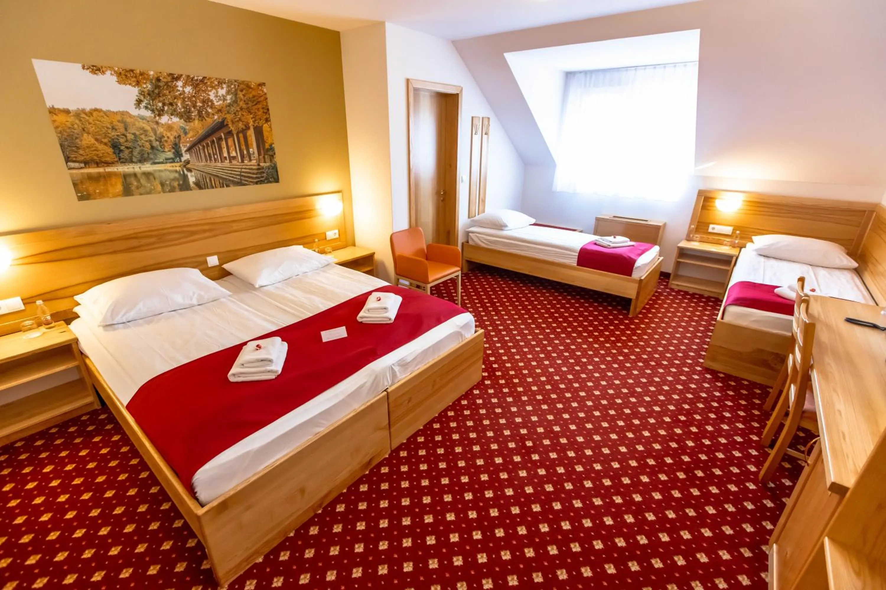 Bed in Hotel Bau Maribor