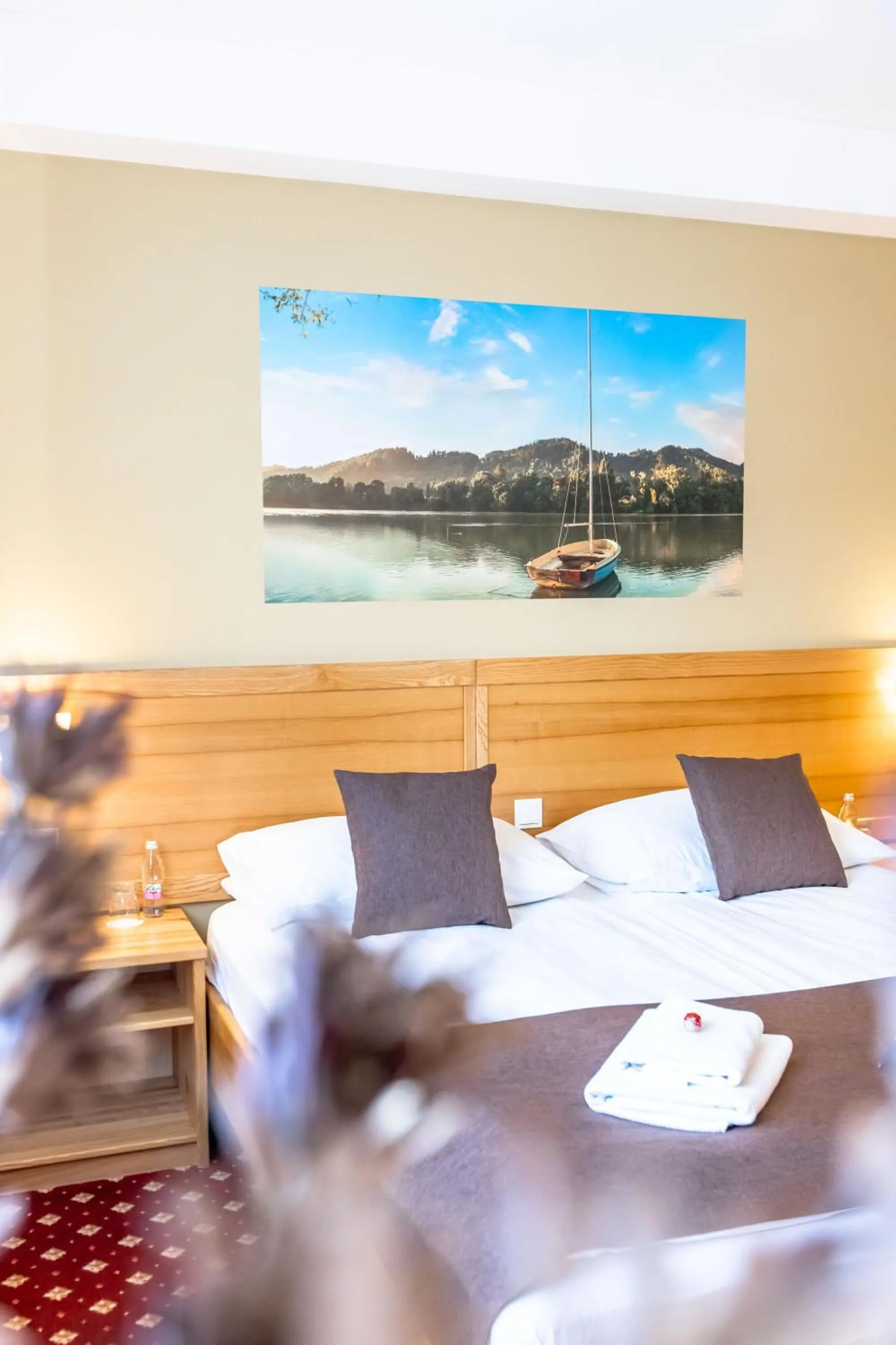 Bed in Hotel Bau Maribor