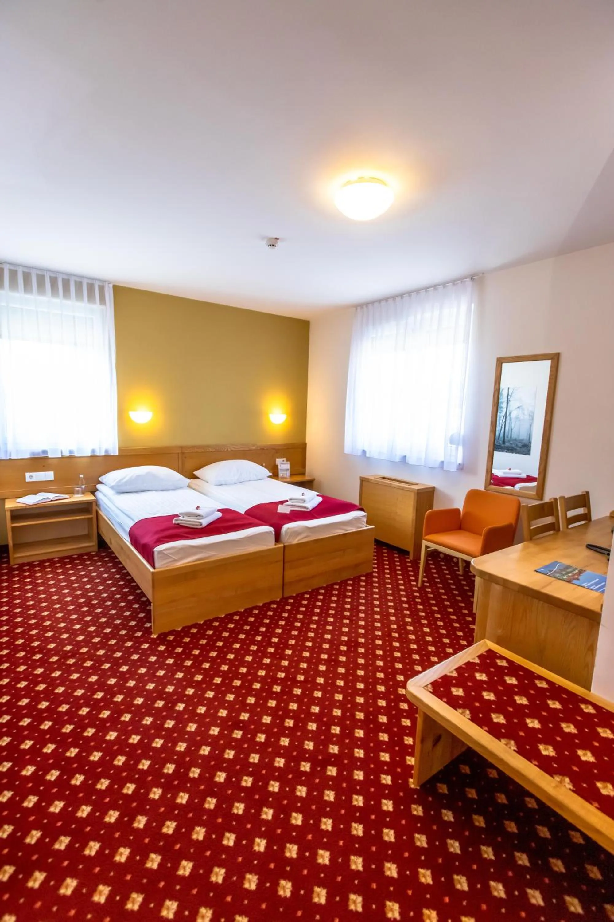Bed in Hotel Bau Maribor