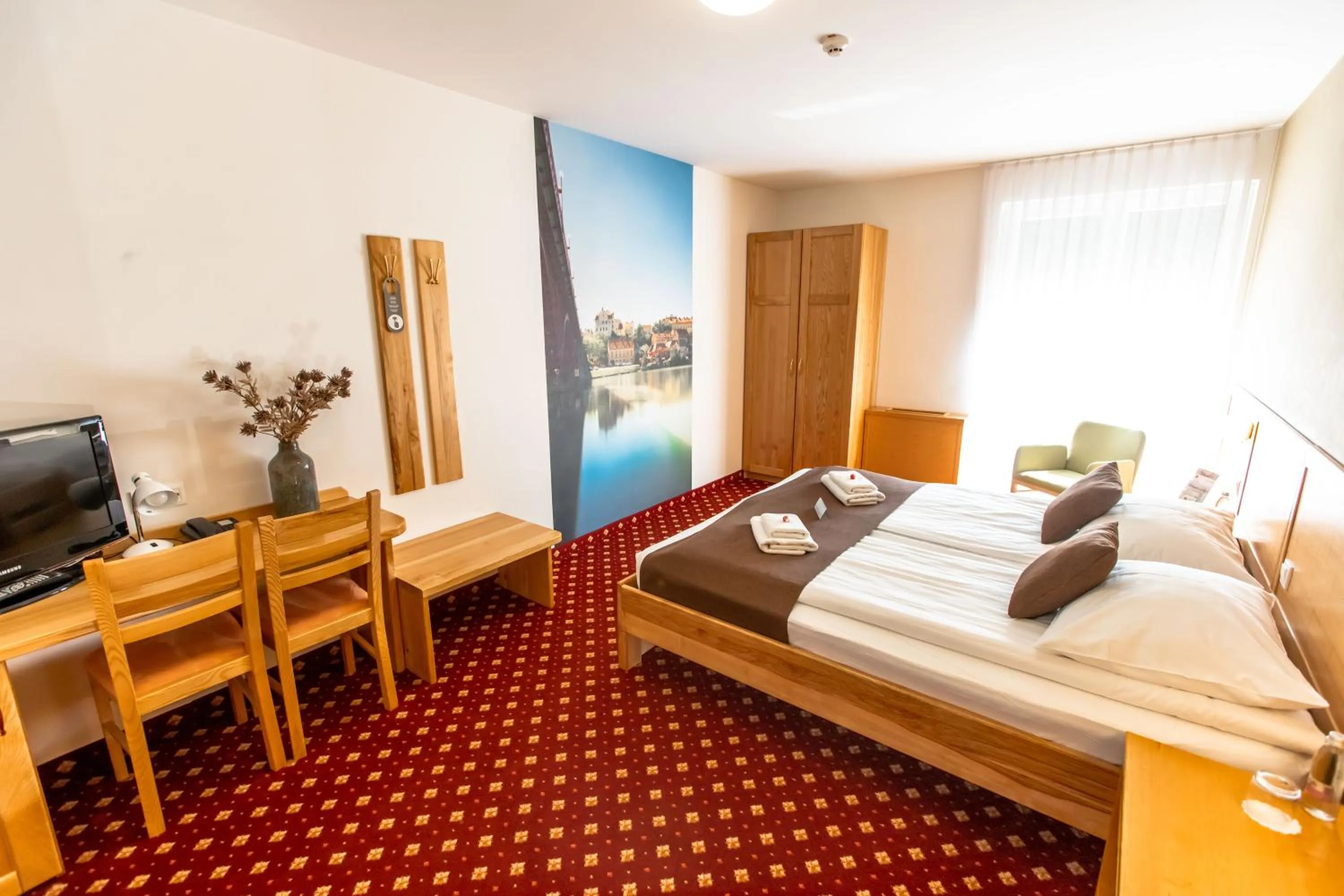 Photo of the whole room, Bed in Hotel Bau Maribor