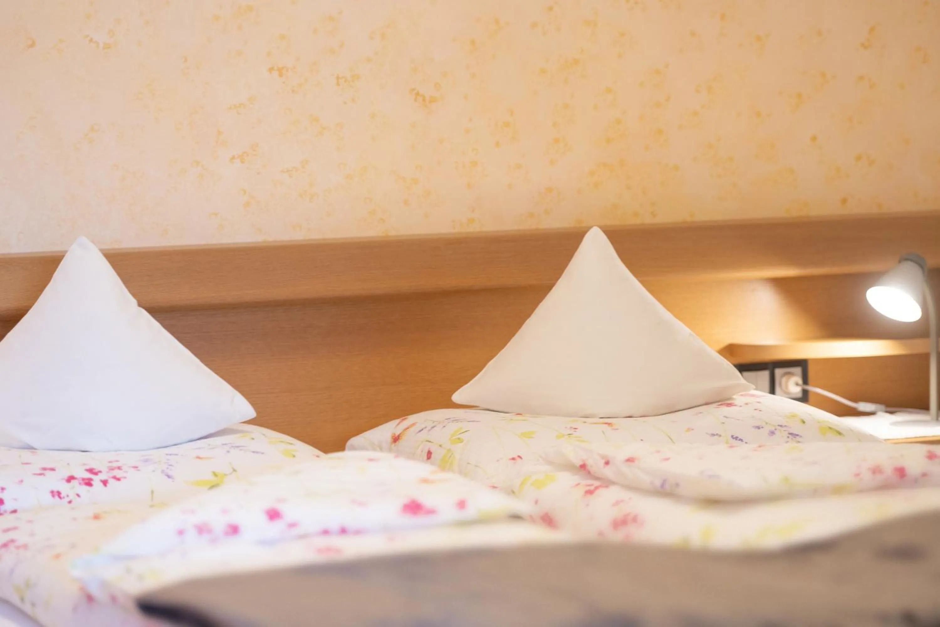 Bed in Ferienwohnungen Lanserhof