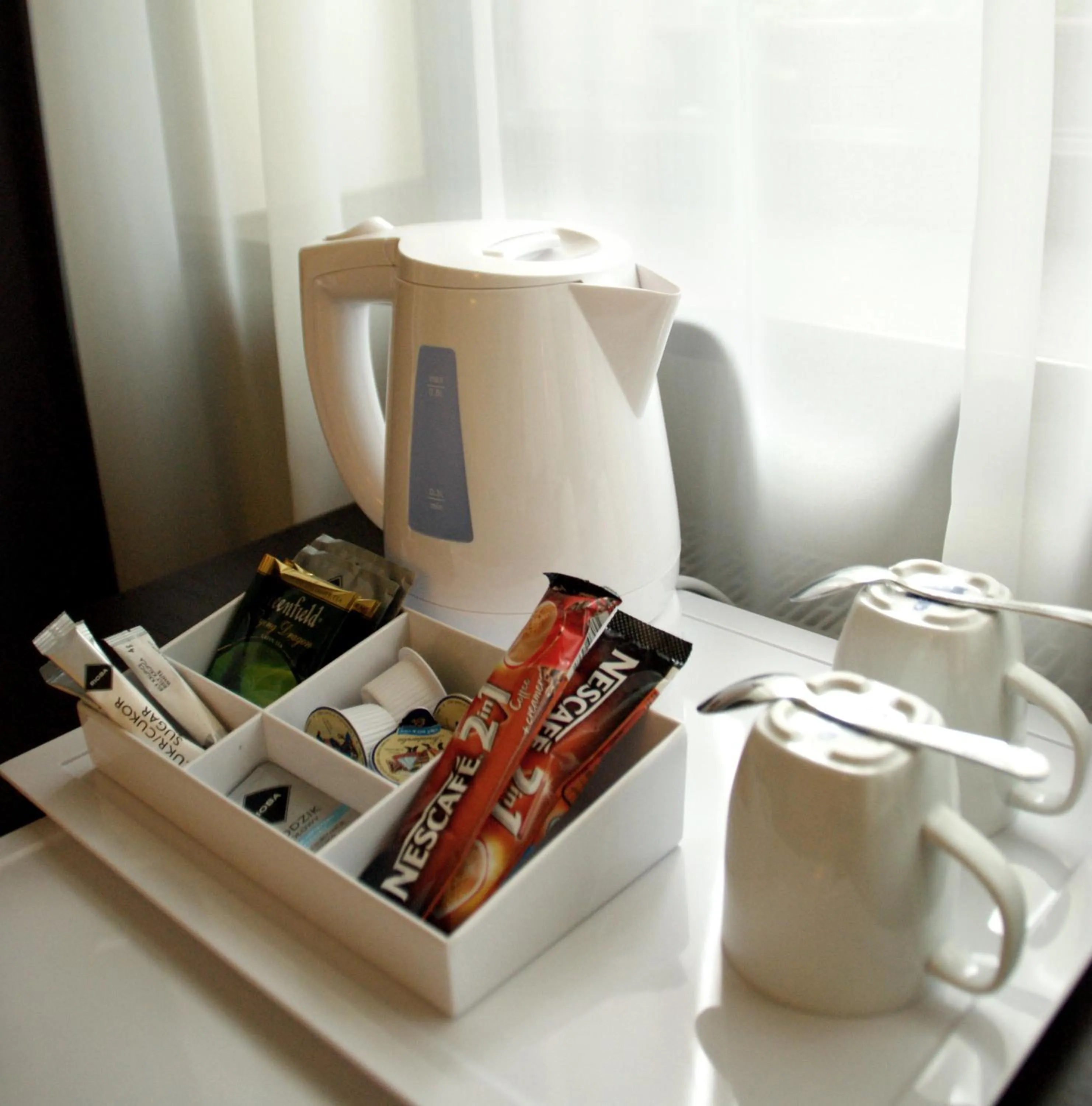 Coffee/tea facilities in City Center House Elephant