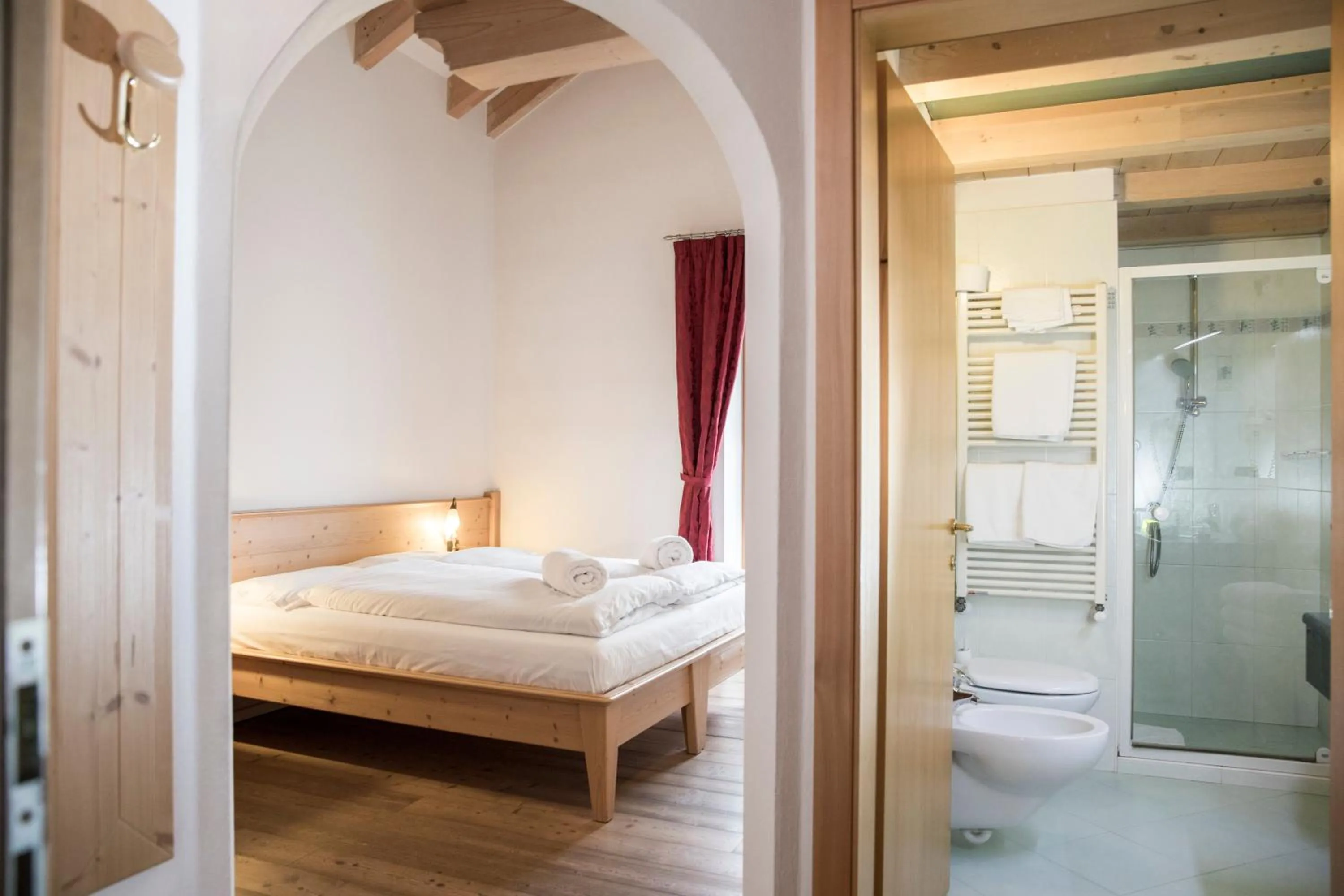 Bed in Active Hotel Rosat