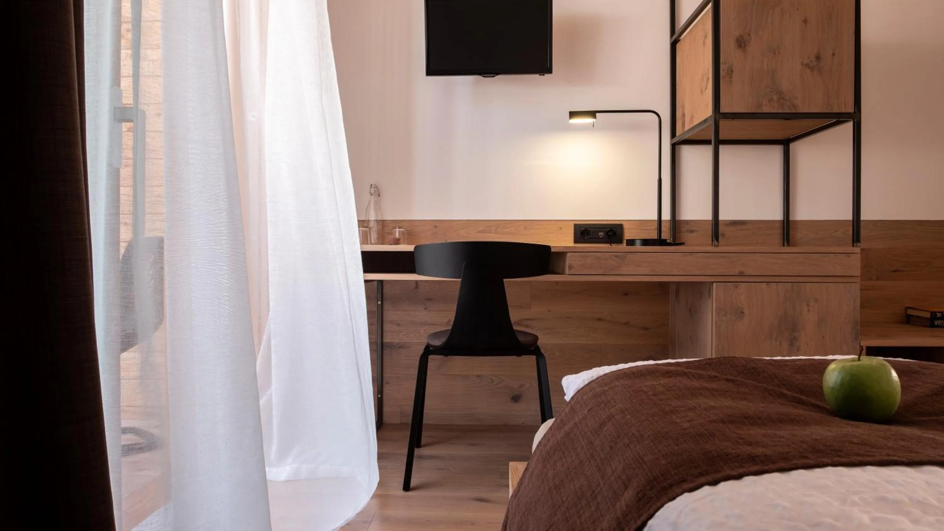 Bed in Active Hotel Rosat