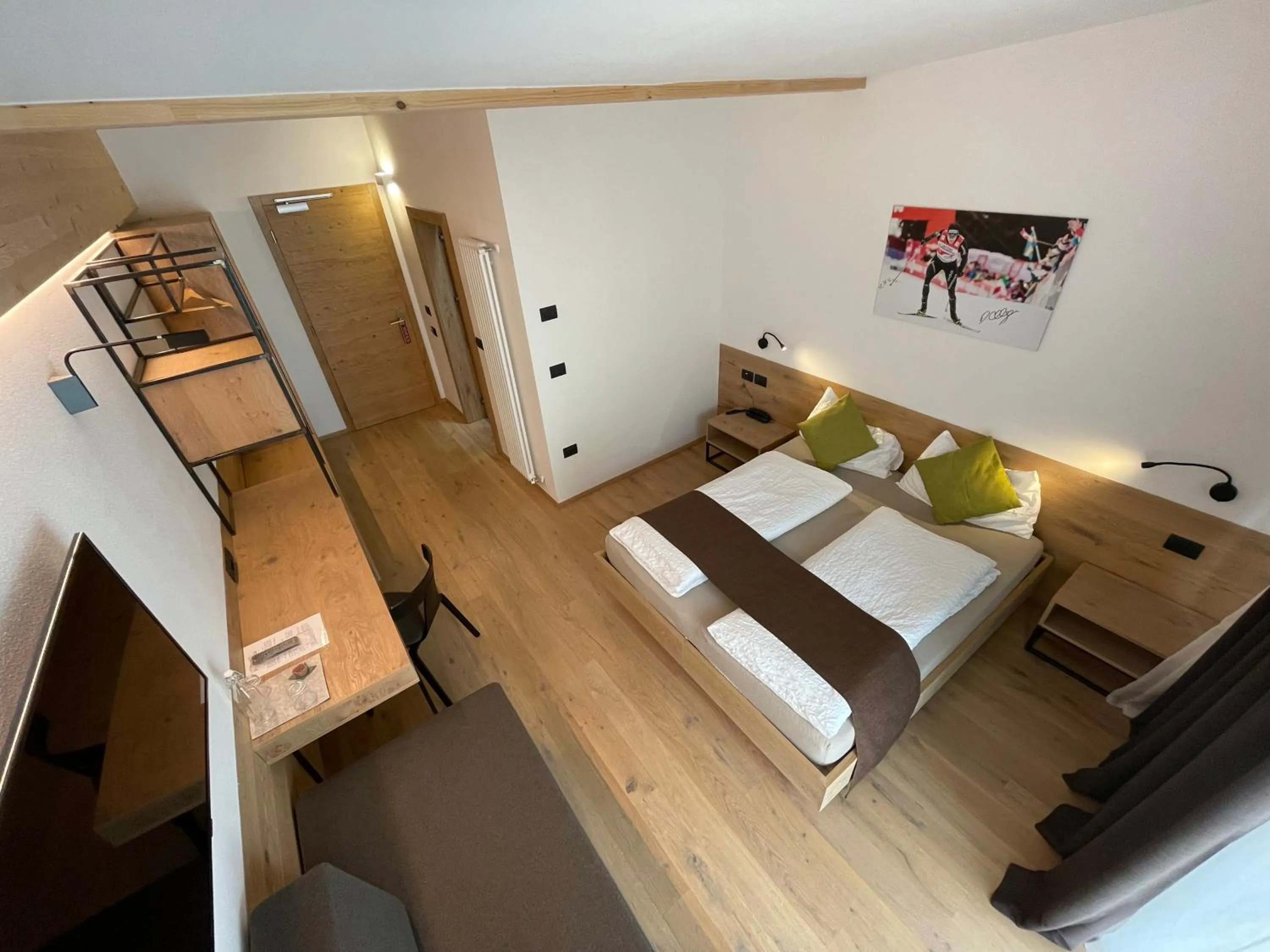 Bed in Active Hotel Rosat