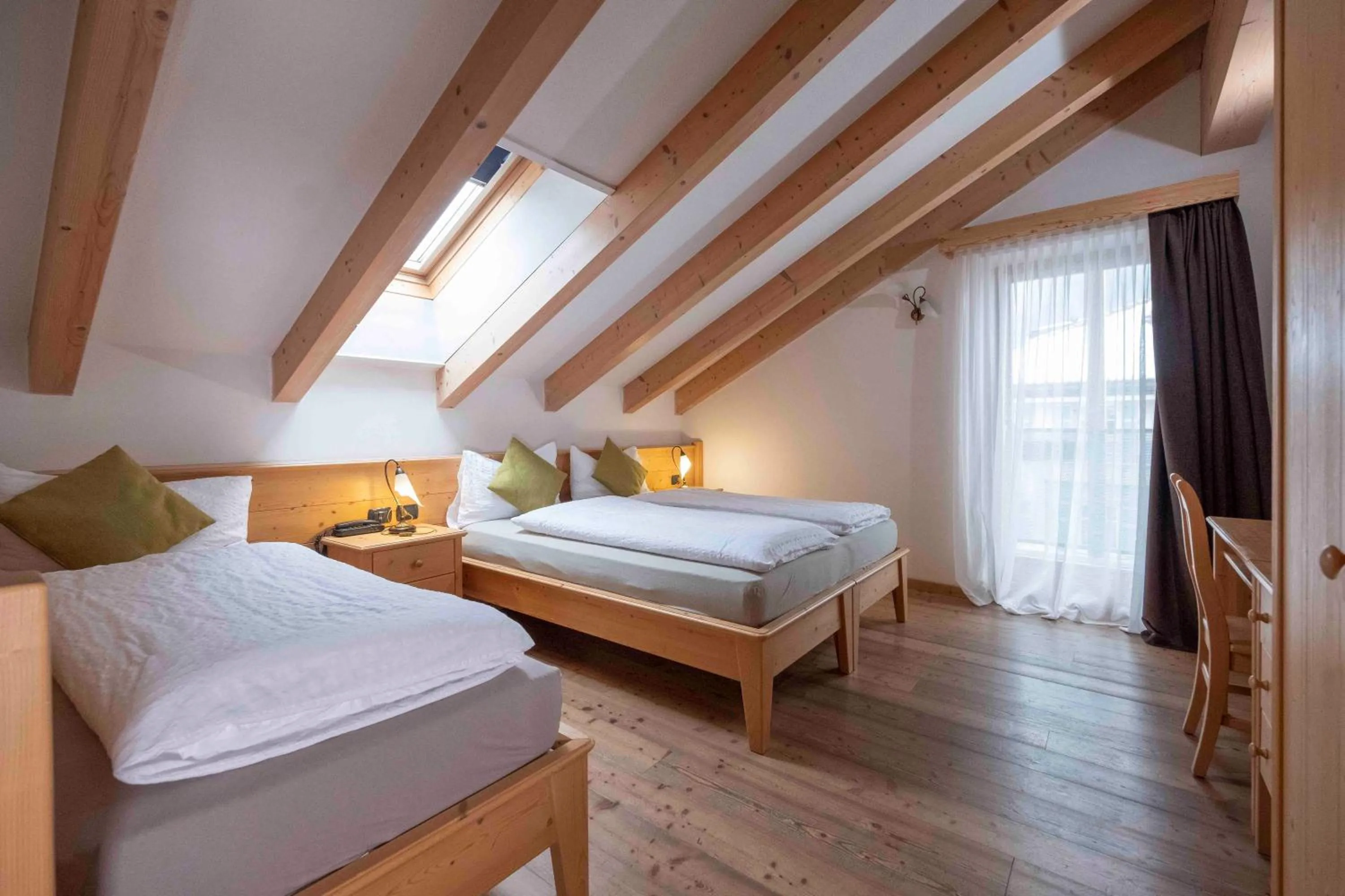 Bed in Active Hotel Rosat