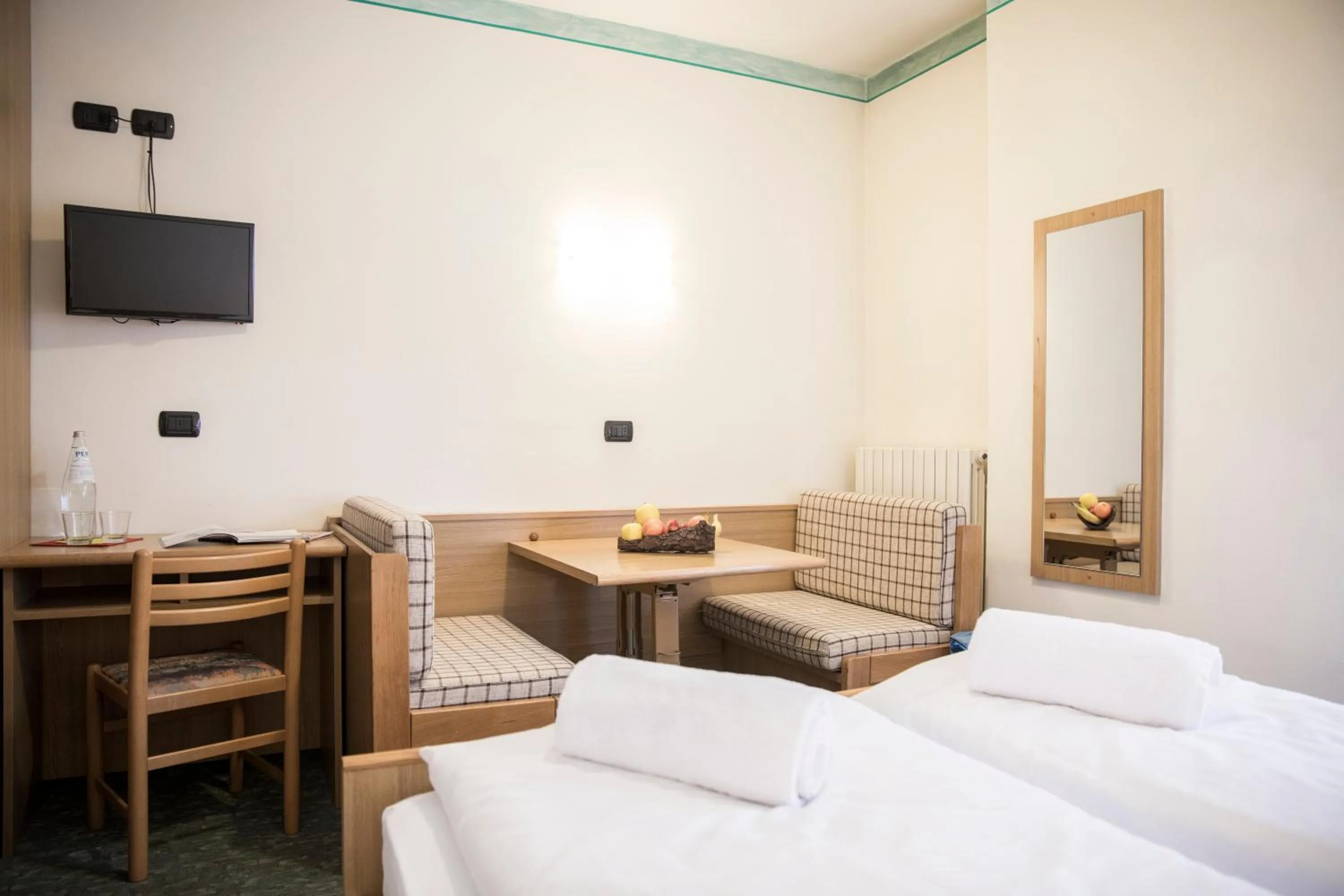 Bed in Active Hotel Rosat