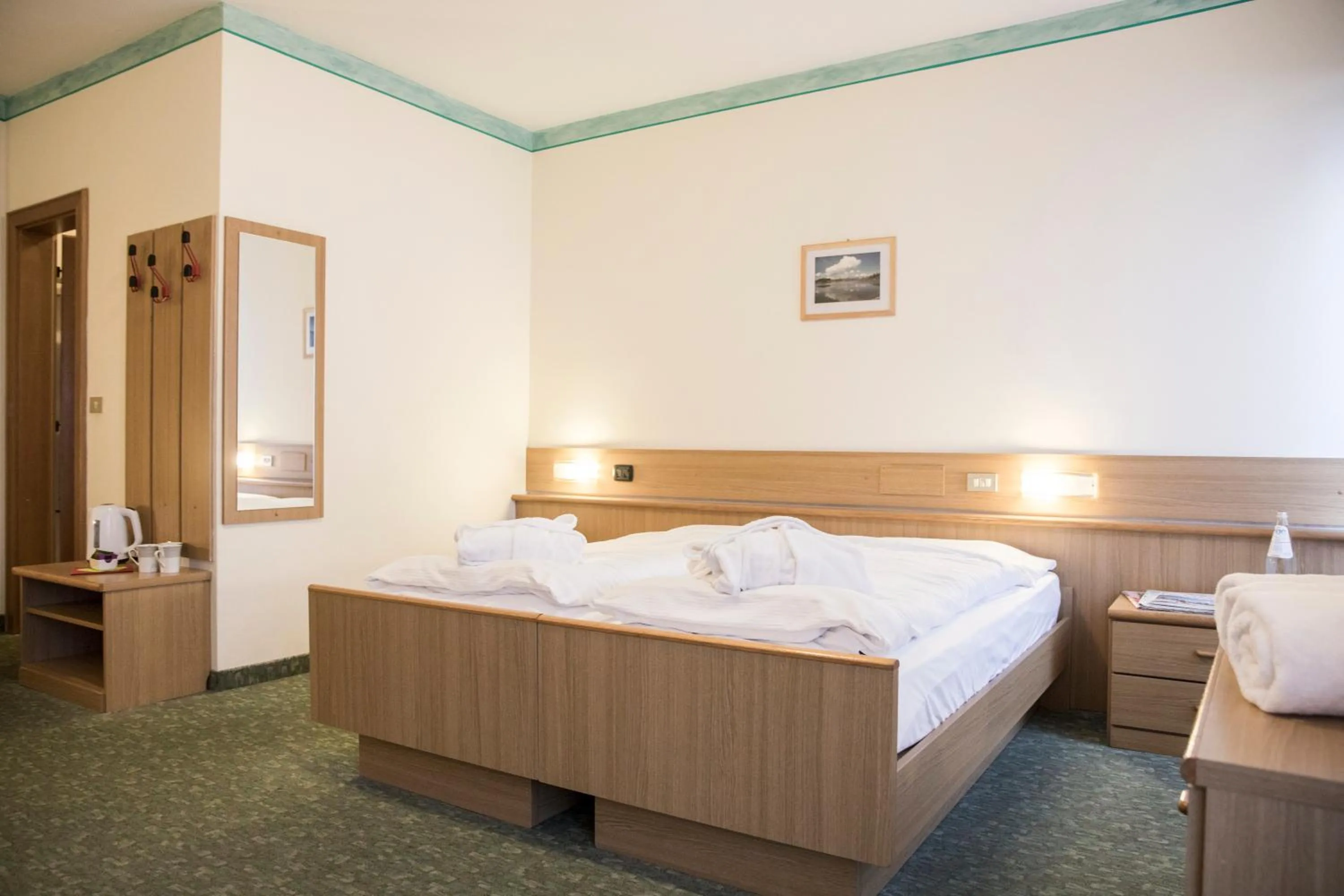 Bed in Active Hotel Rosat