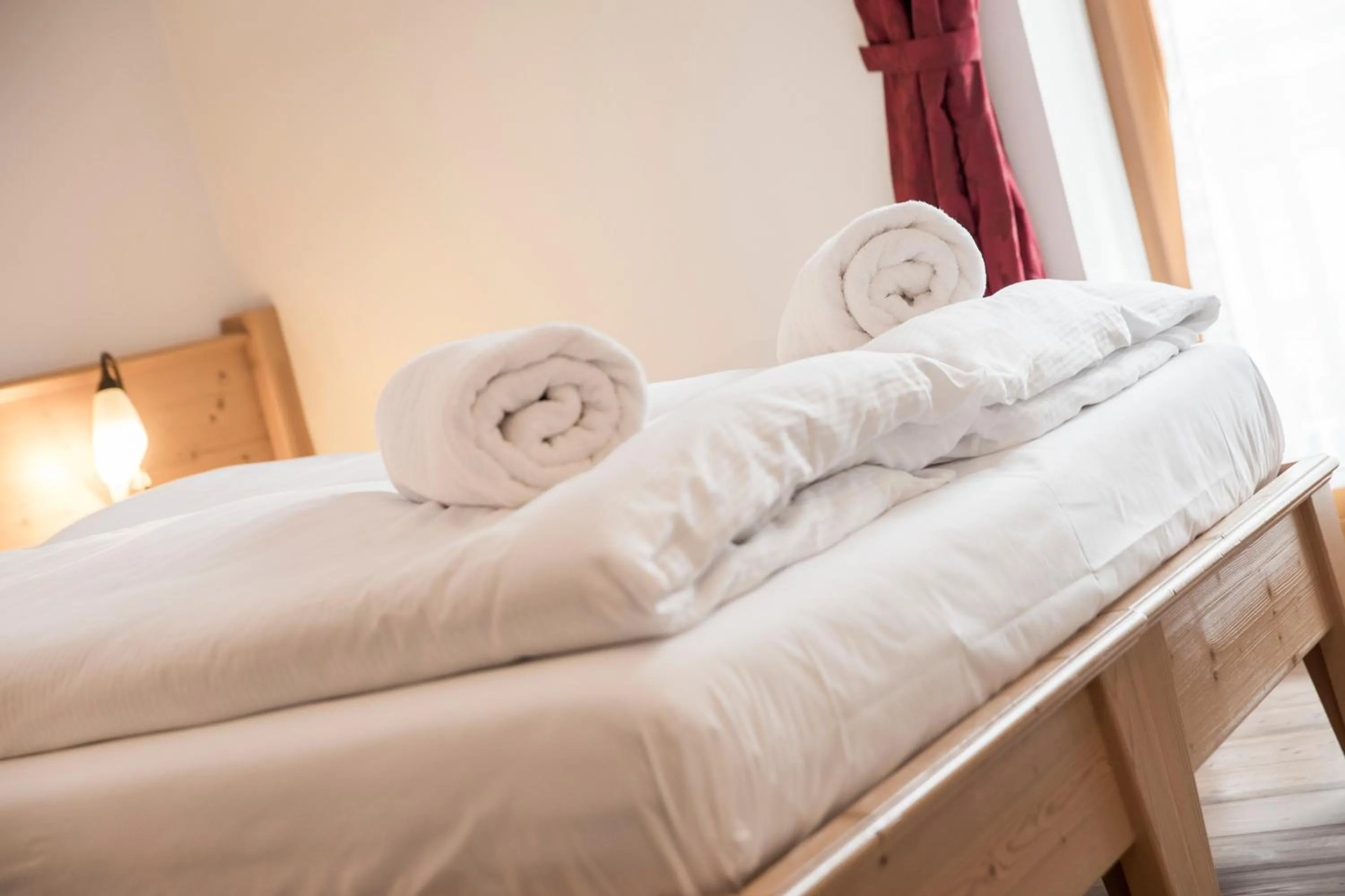 Bed in Active Hotel Rosat