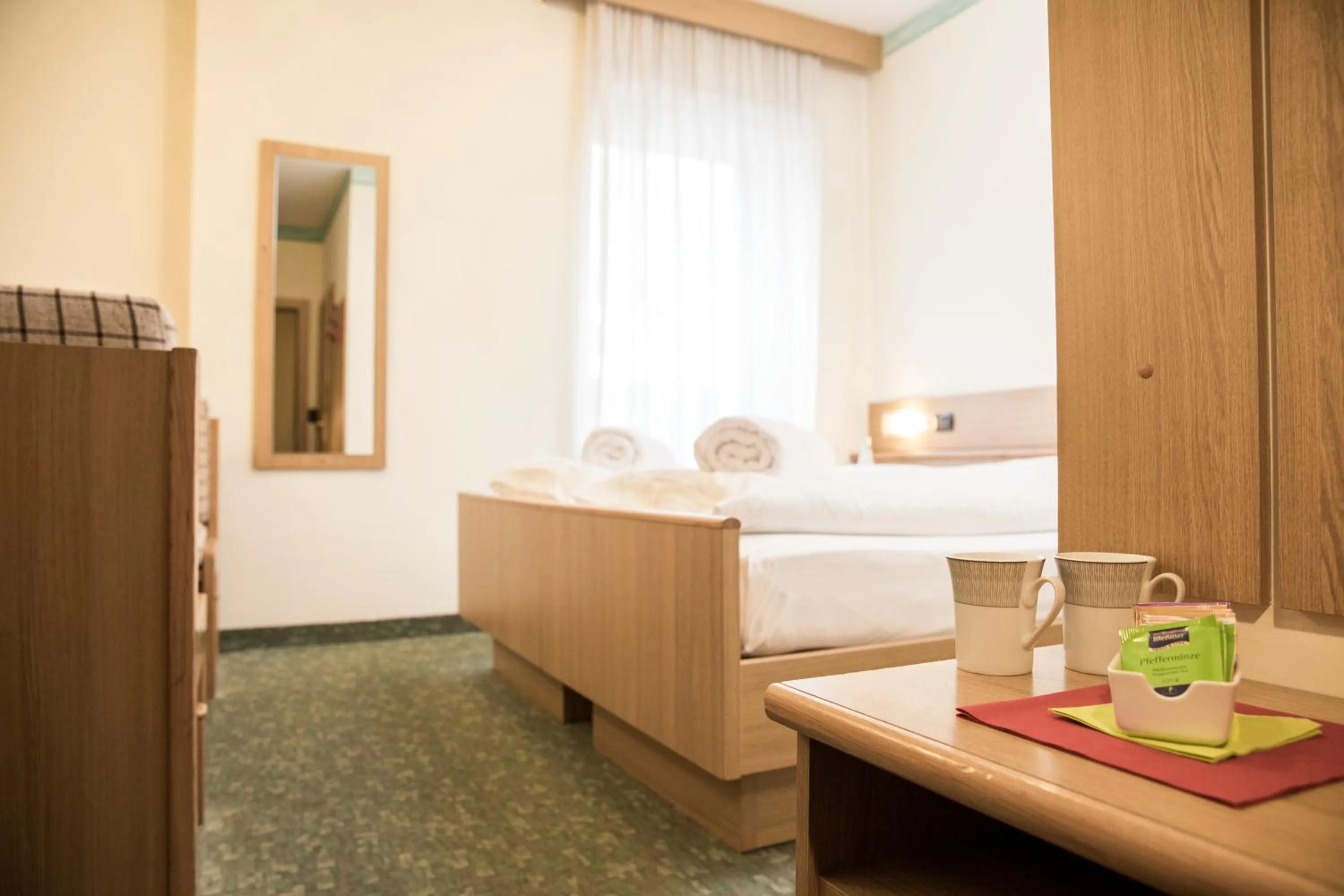 Bed in Active Hotel Rosat