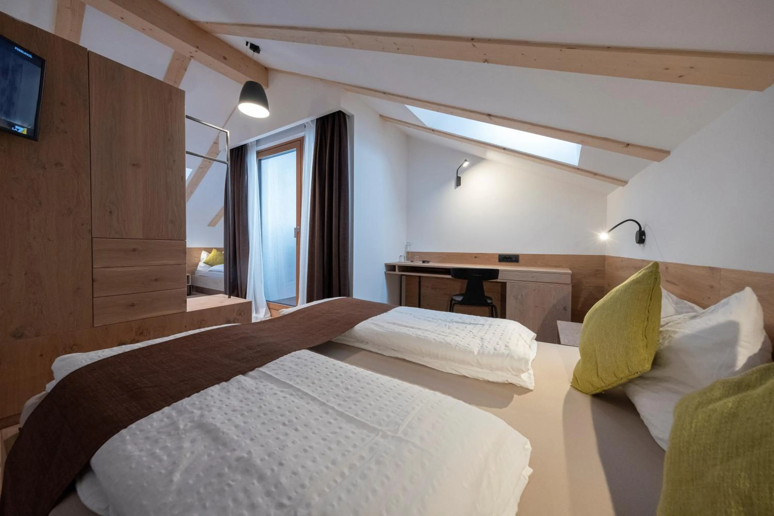 Bed in Active Hotel Rosat