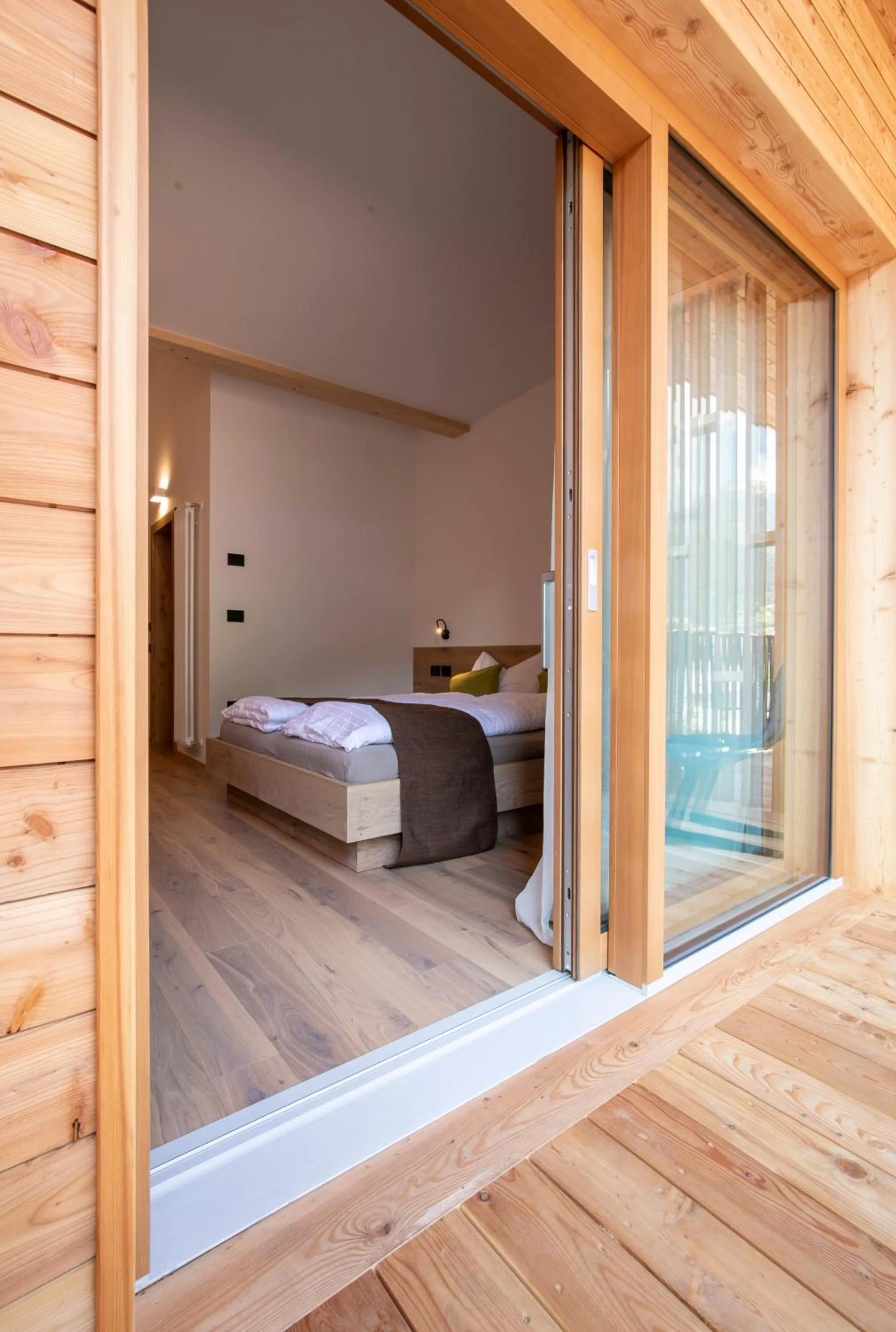 Bed in Active Hotel Rosat