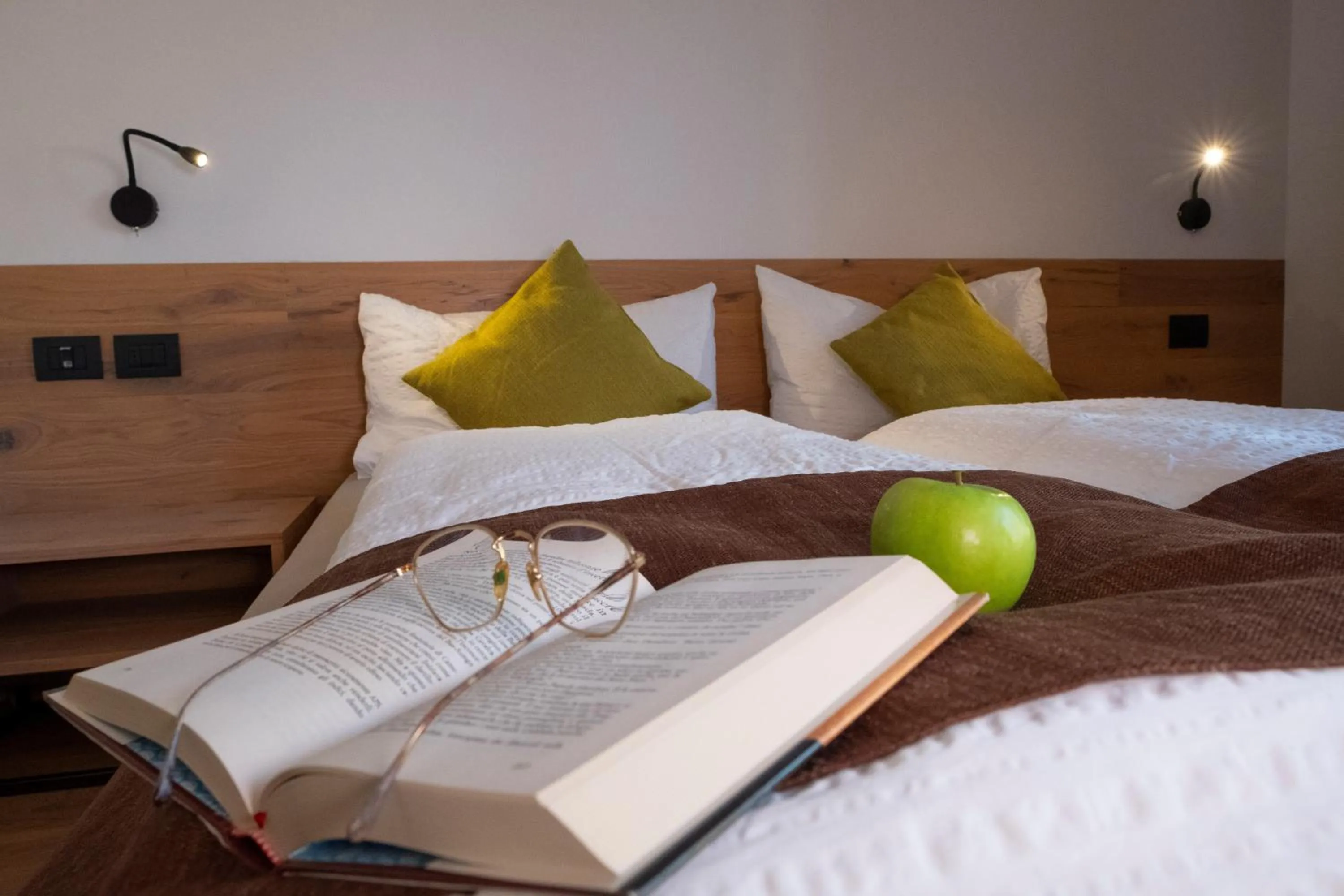 Bed in Active Hotel Rosat