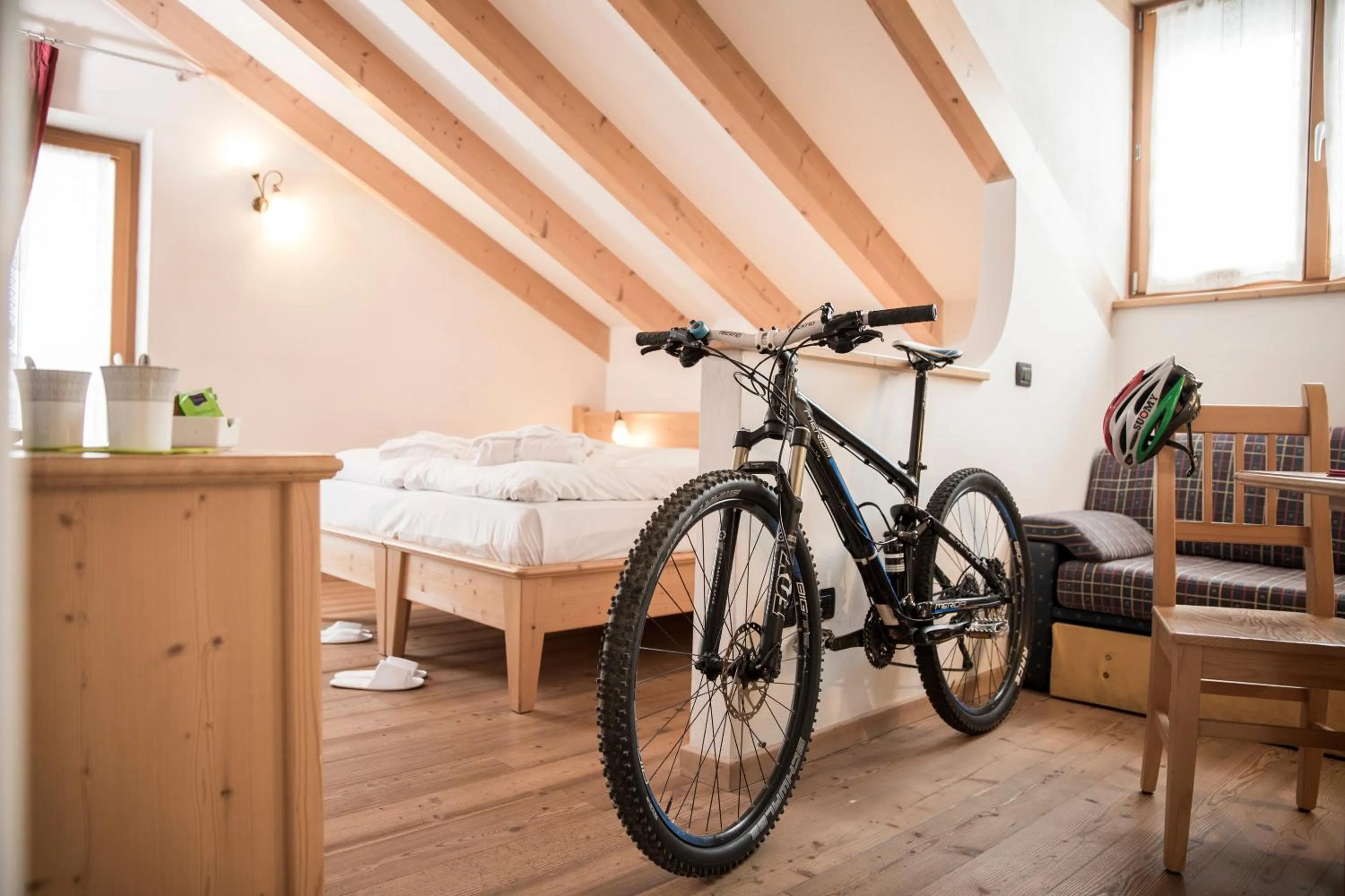 Bed in Active Hotel Rosat