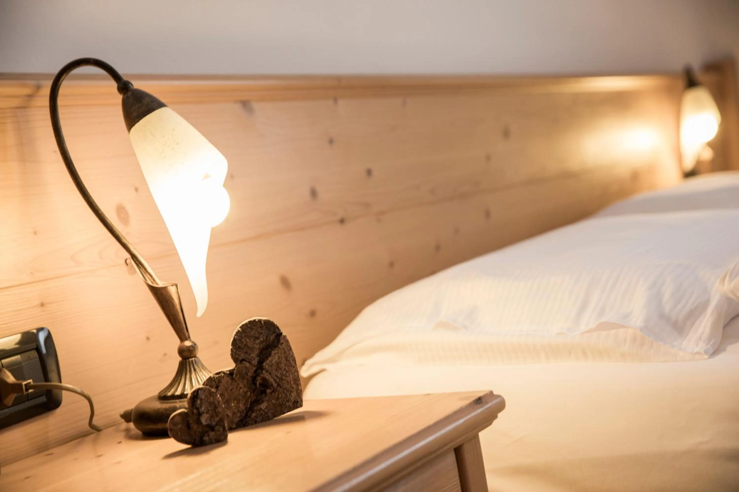 Bed in Active Hotel Rosat