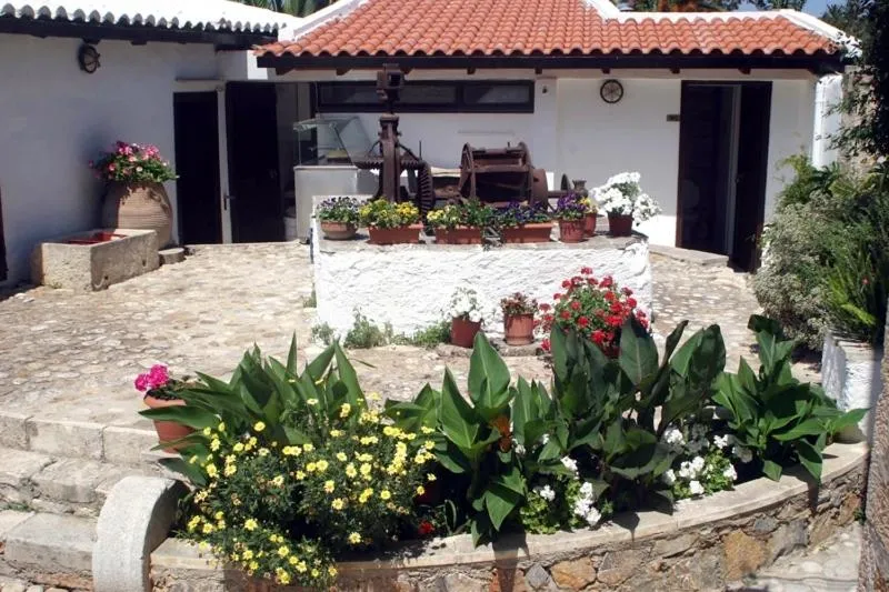 Decorative detail in Oasis Guesthouse