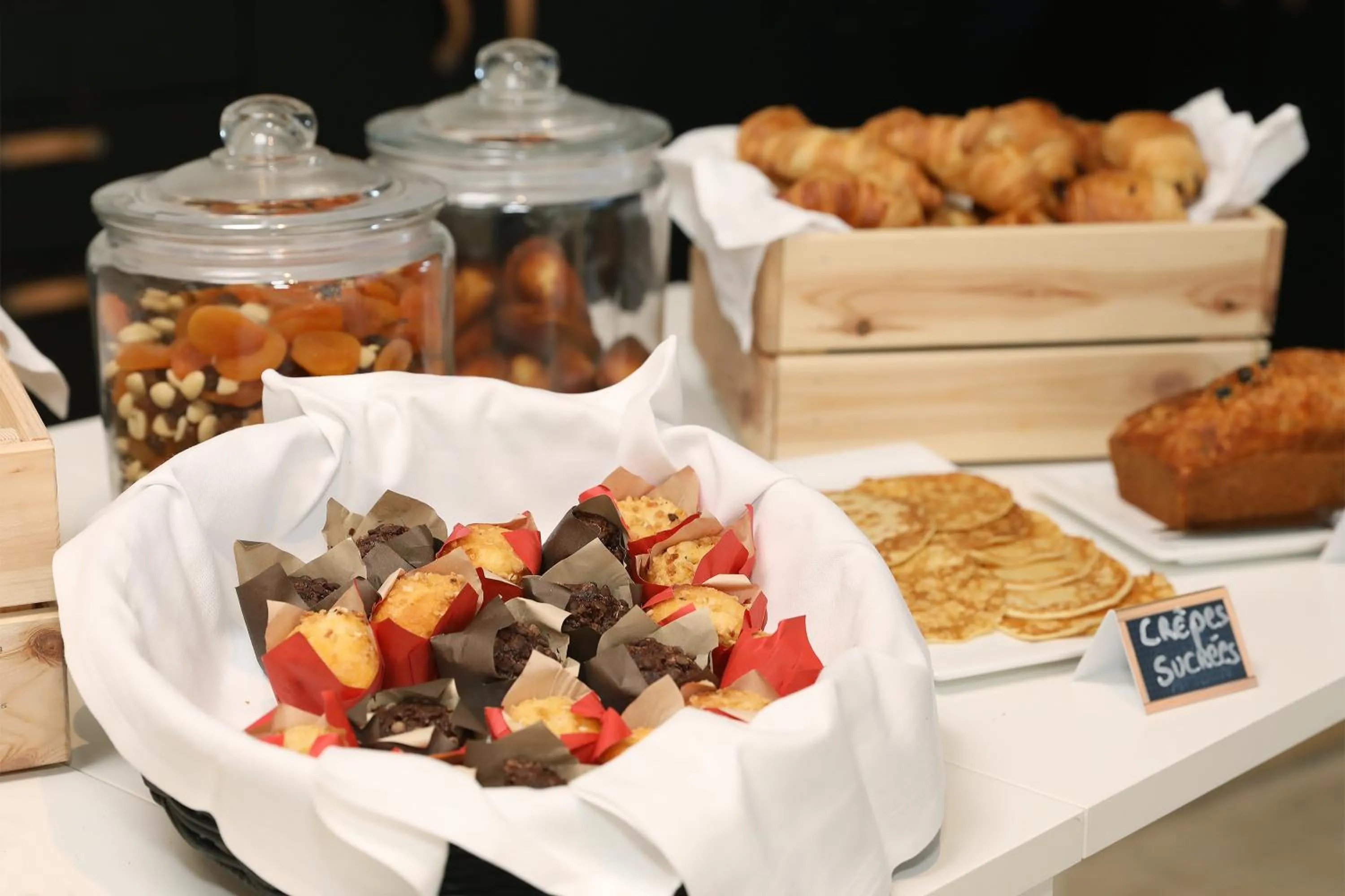 Continental breakfast in Le Néliö