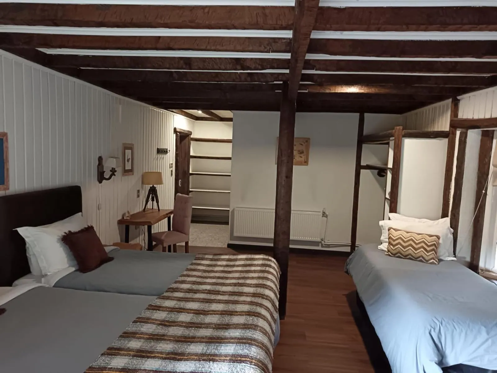 Bed in The Patagonian Lodge