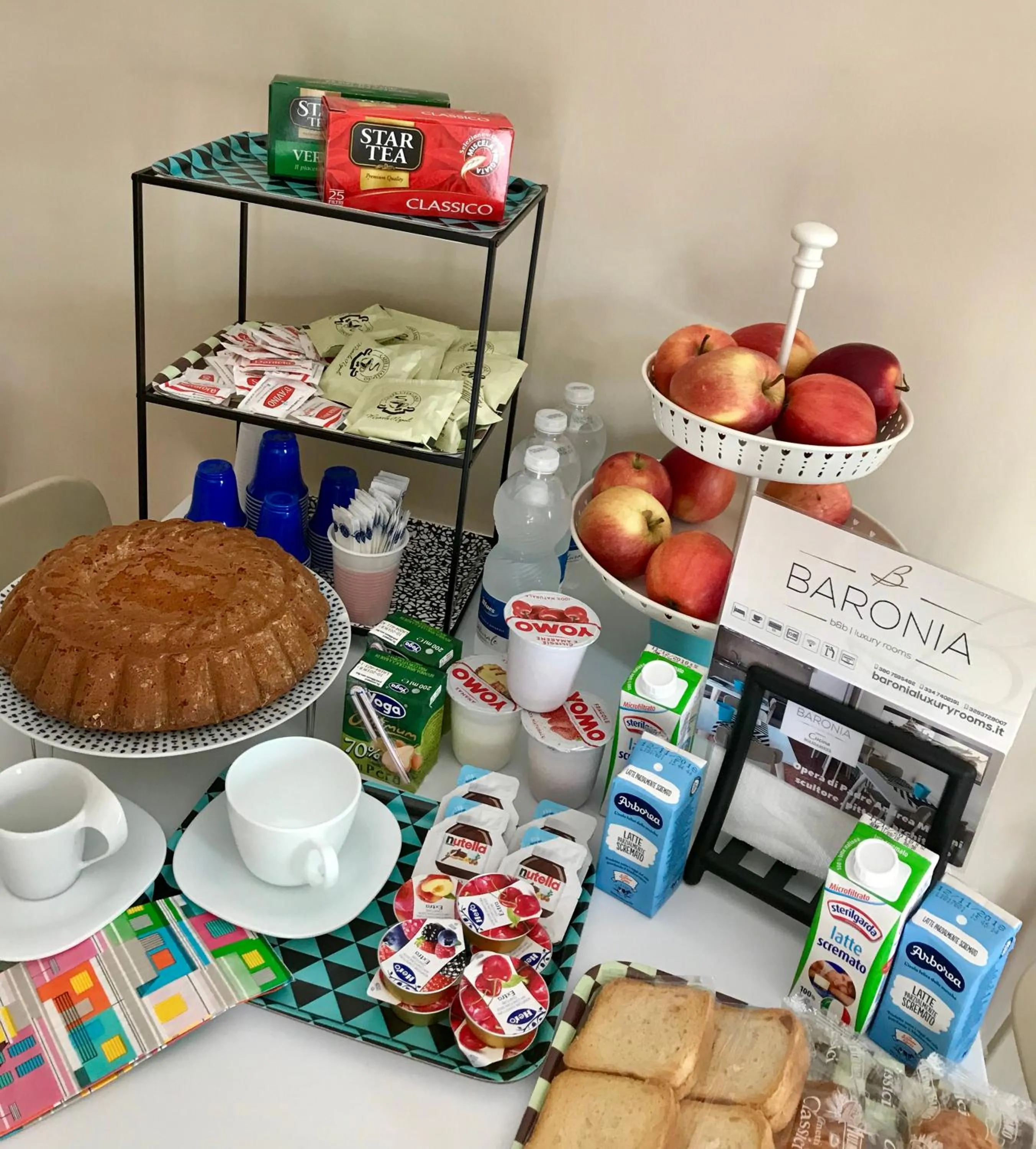 Breakfast in B&B Baronia Luxury Rooms