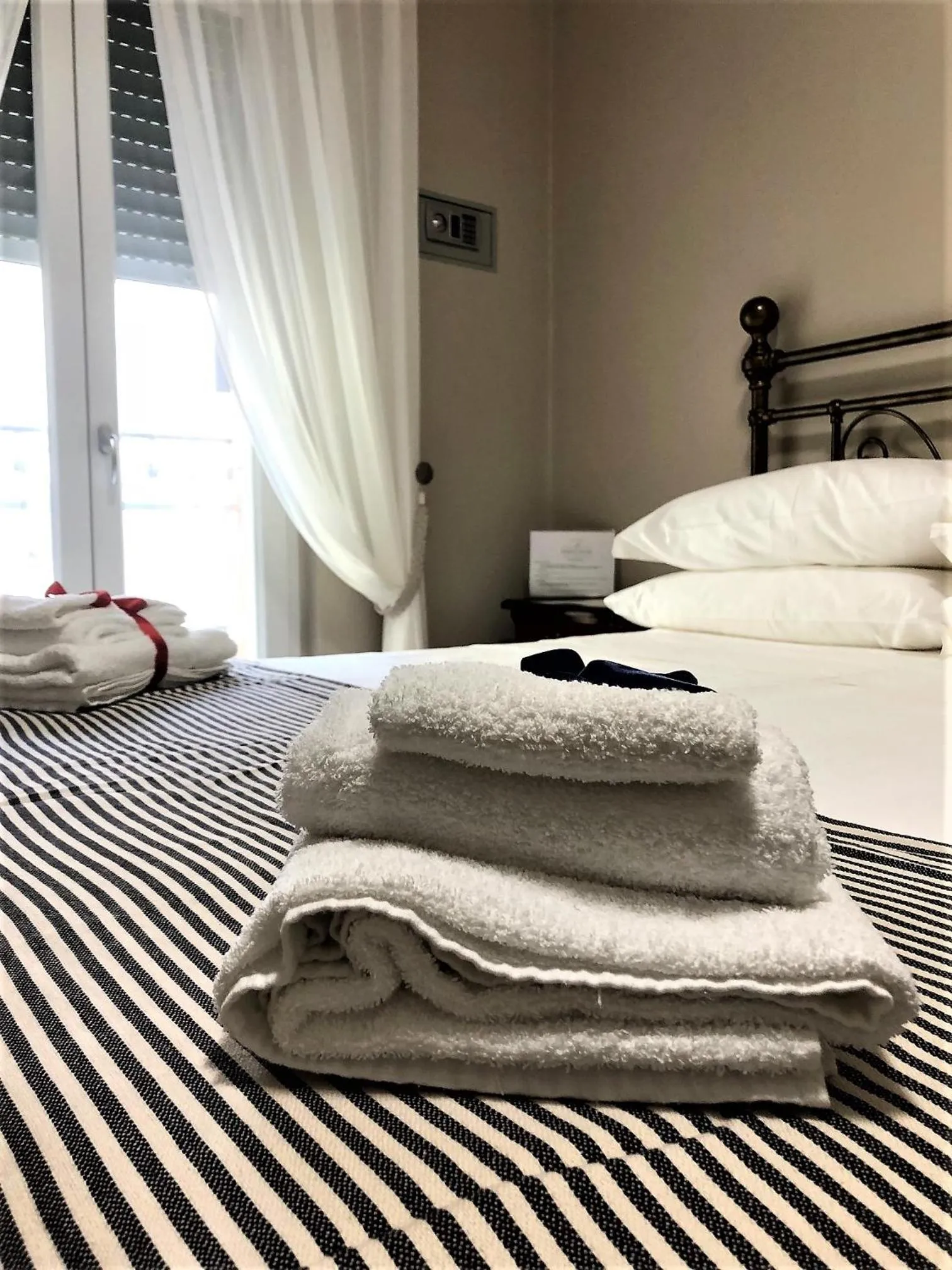 Bed in B&B Baronia Luxury Rooms