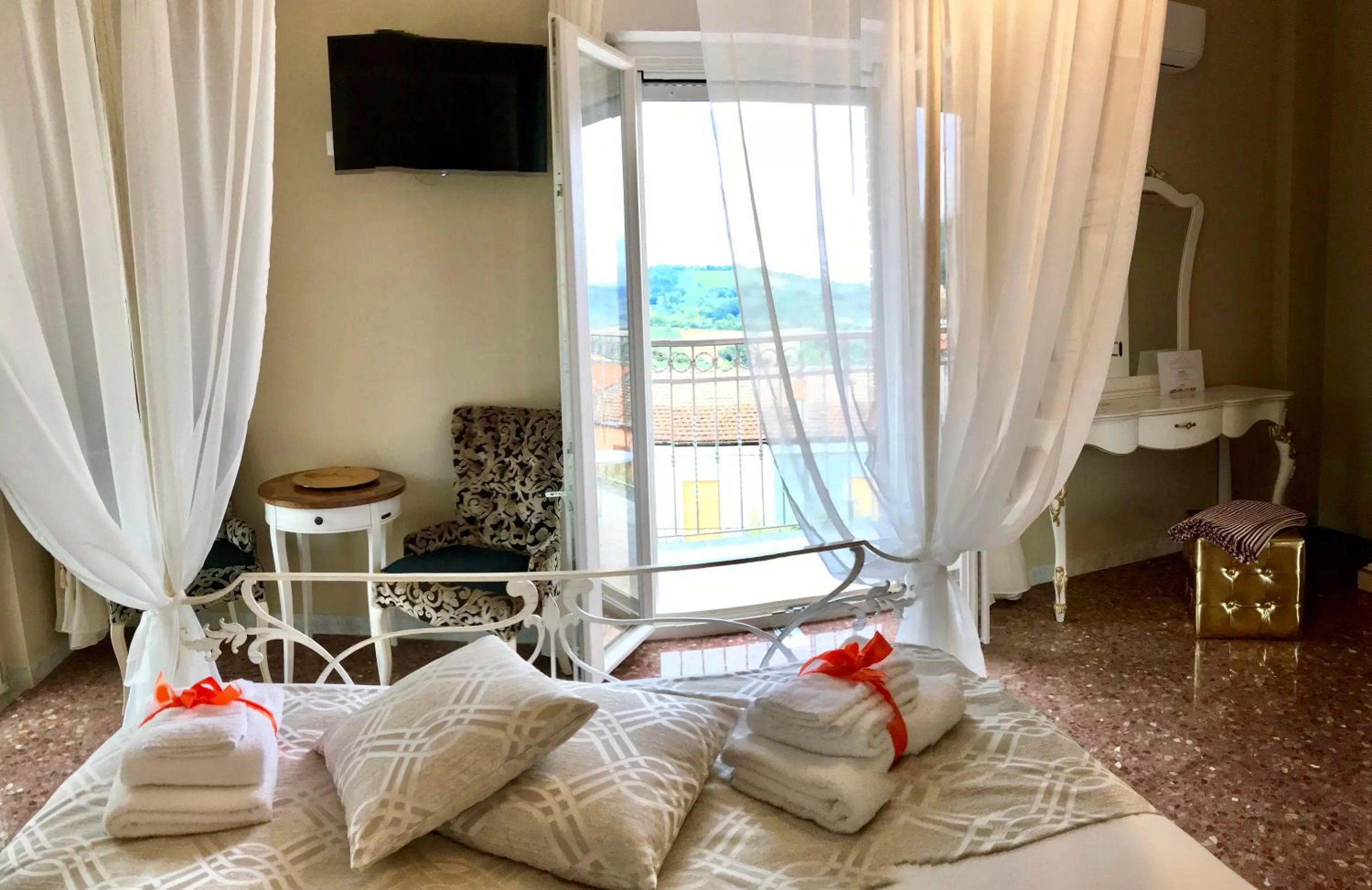 Bed in B&B Baronia Luxury Rooms