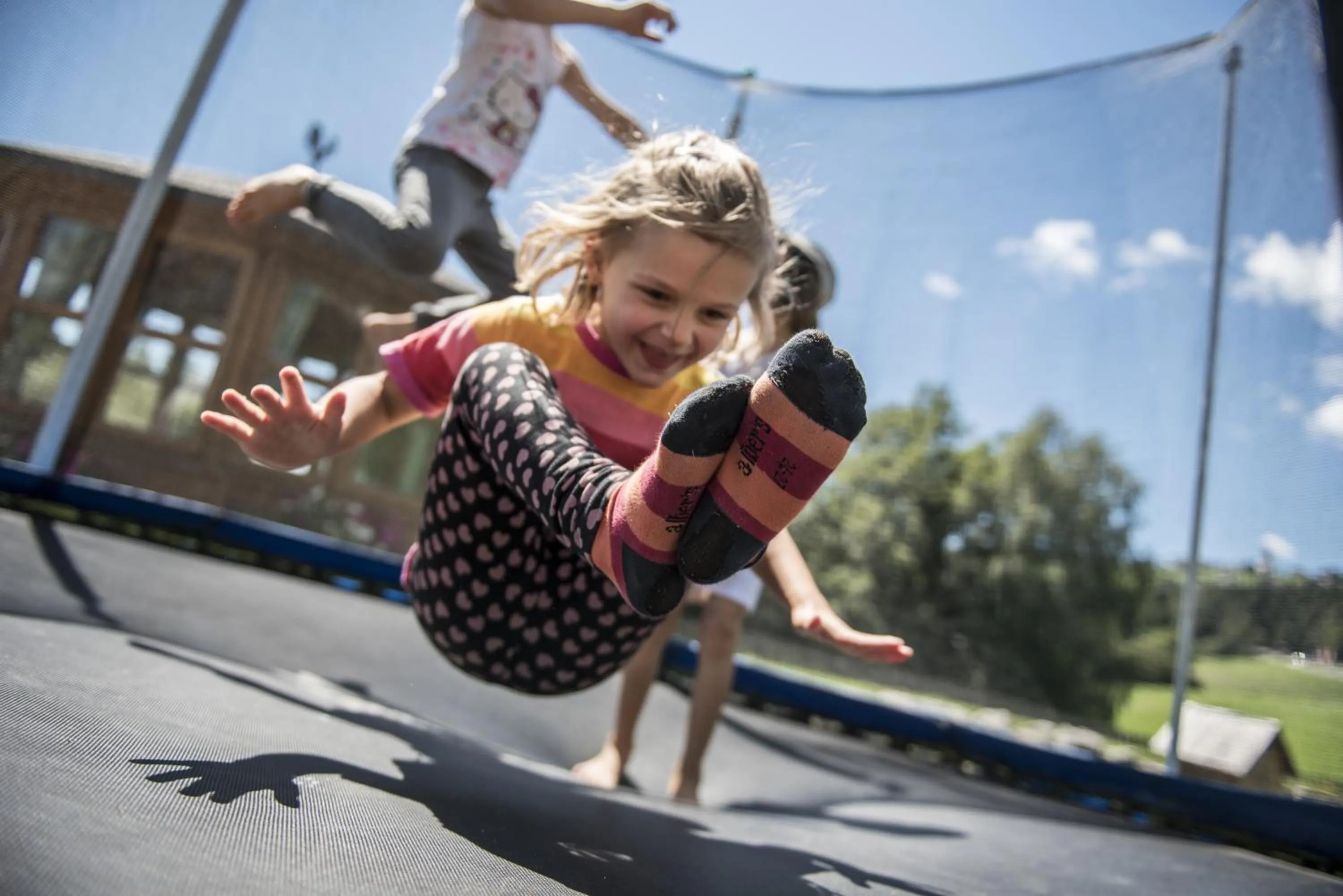 Children play ground in Panoramahotel Huberhof