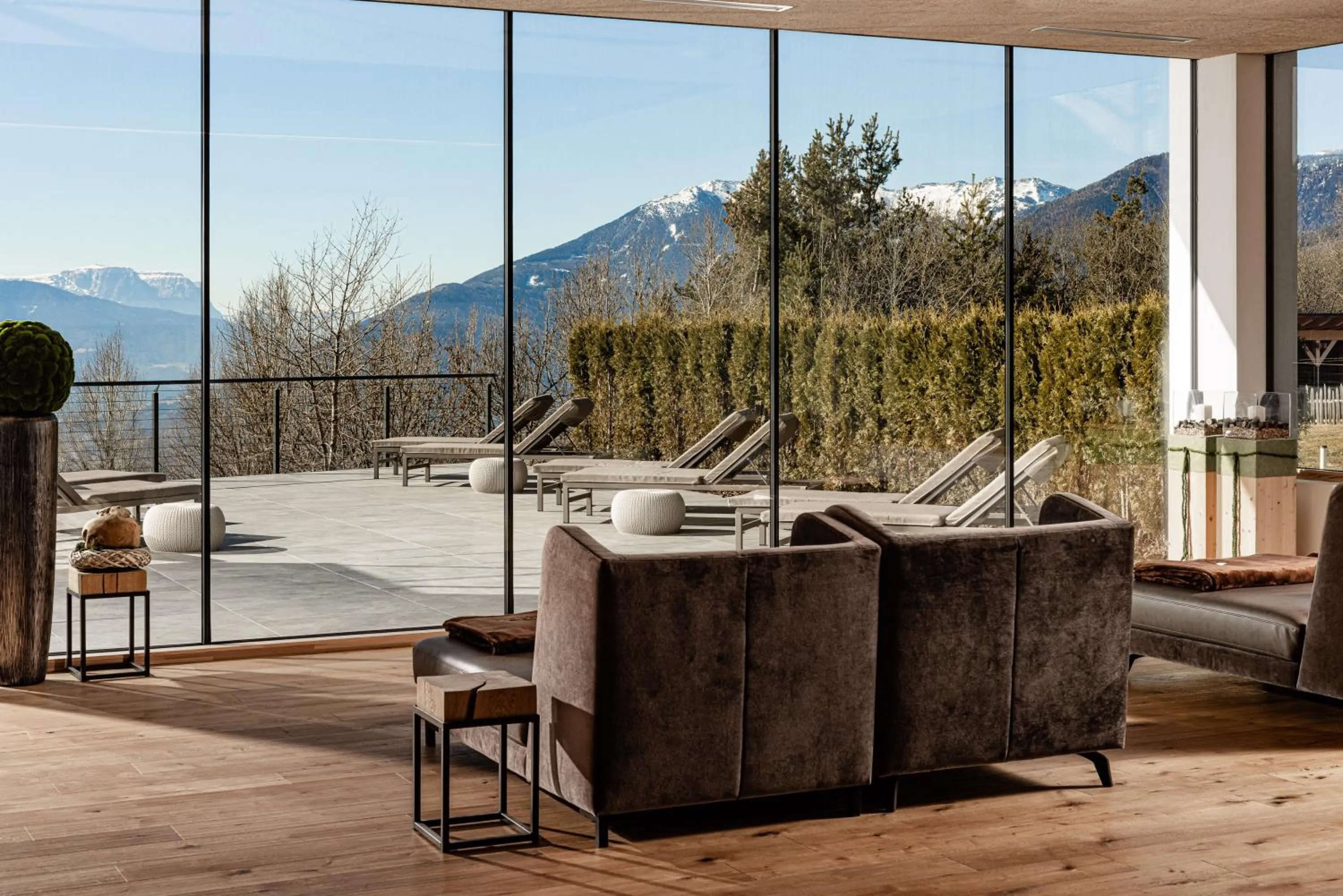 Spa and wellness centre/facilities in Panoramahotel Huberhof