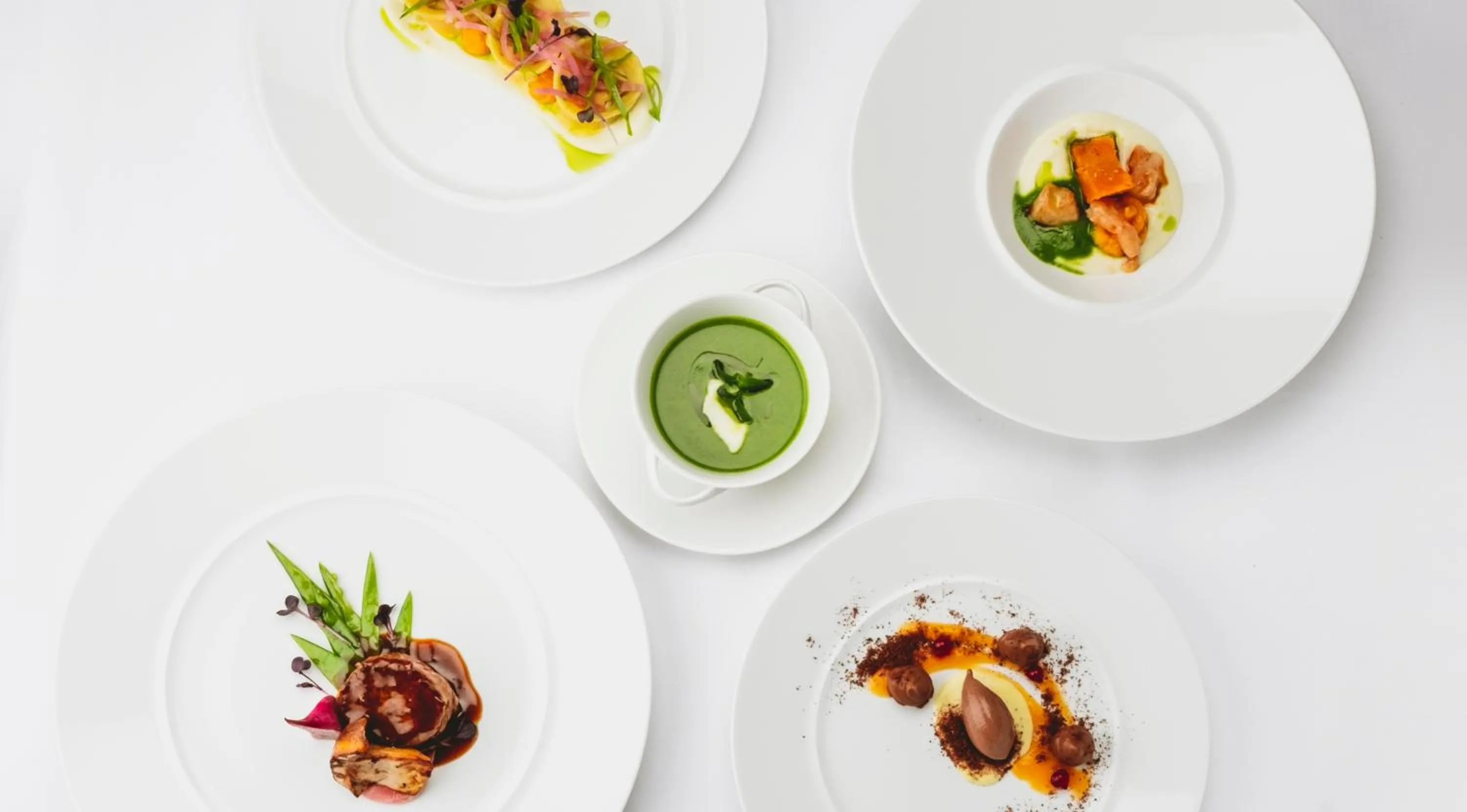 Restaurant/places to eat in Panoramahotel Huberhof