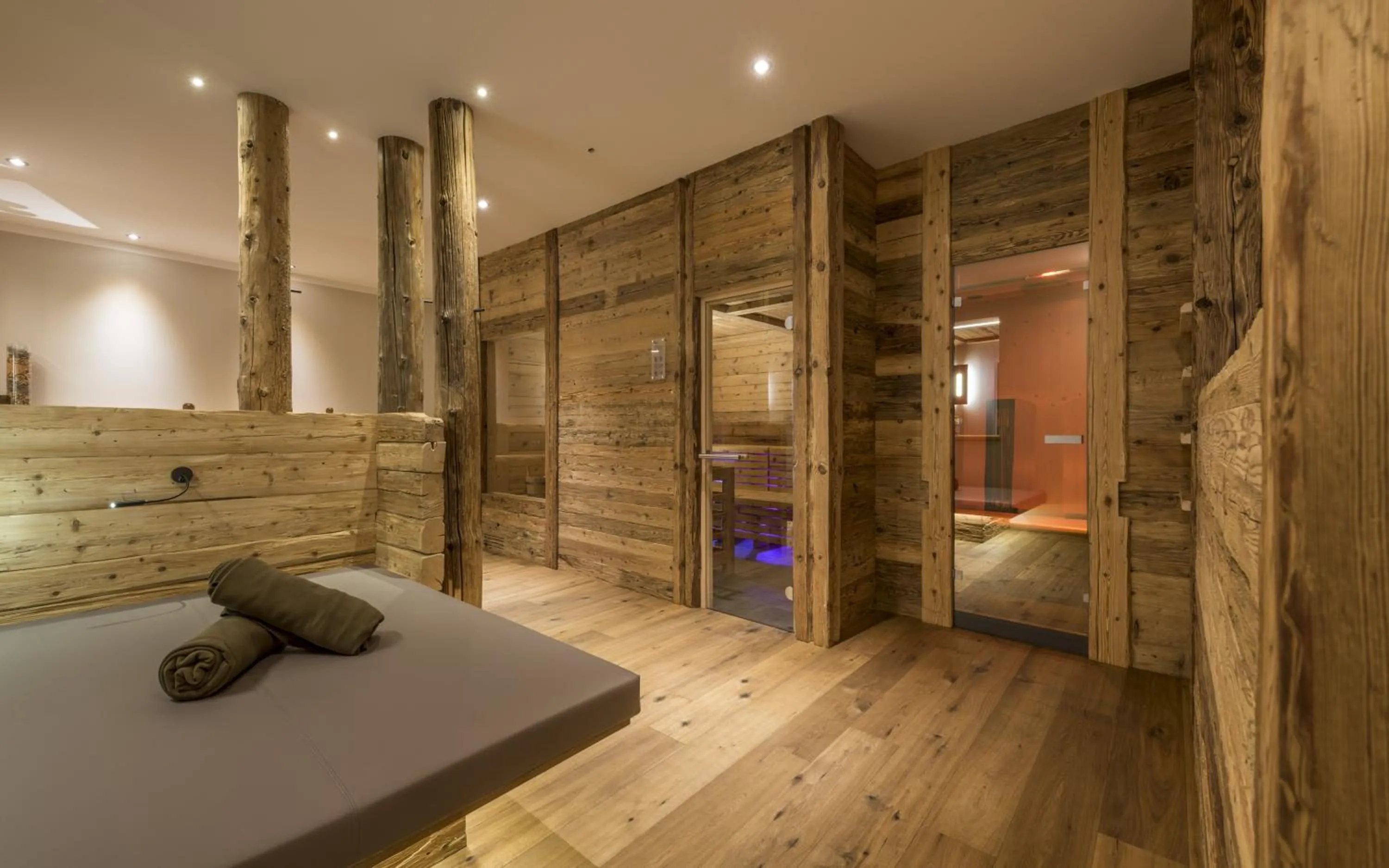 Sauna in Panoramahotel Huberhof