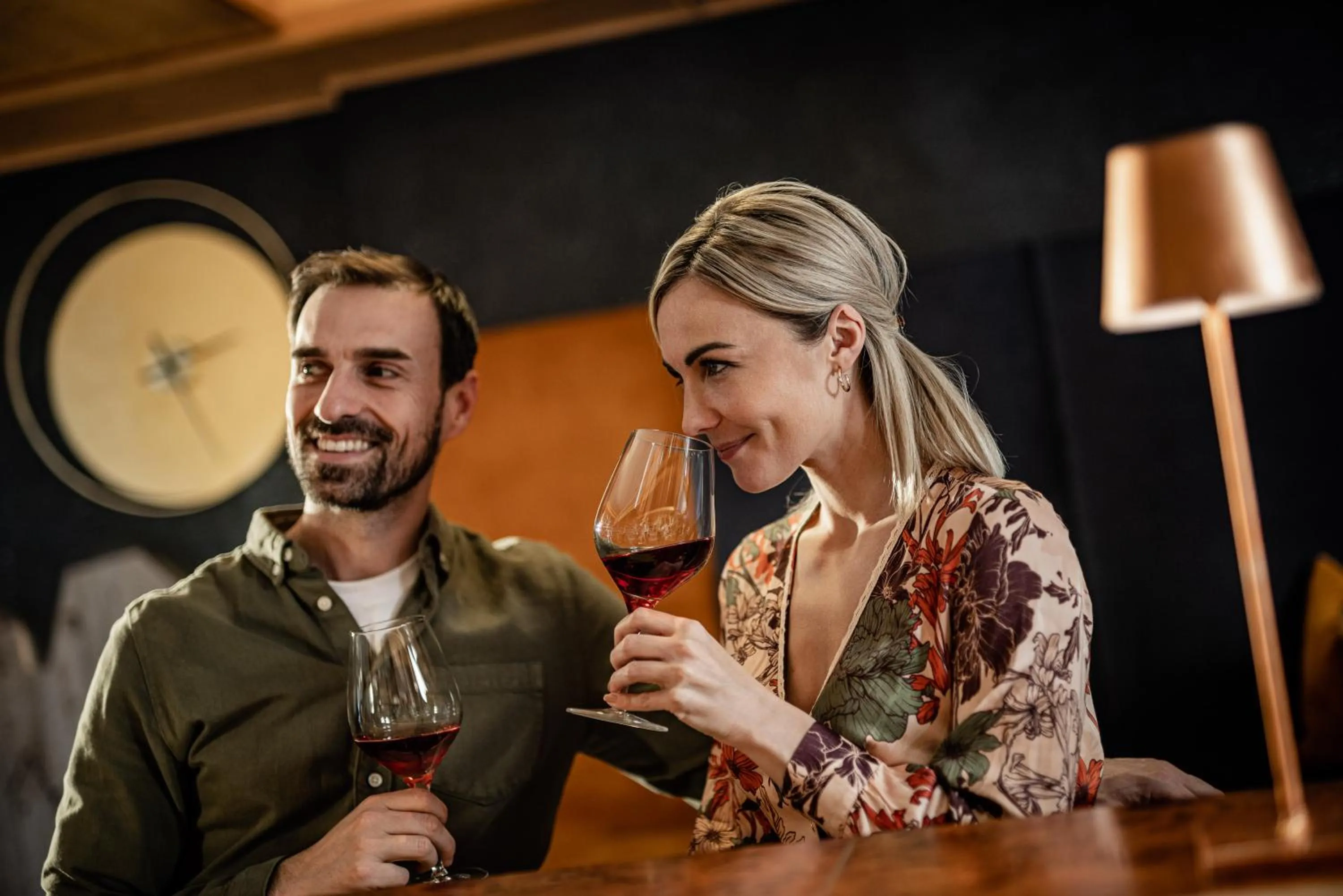 Lounge or bar in Panoramahotel Huberhof