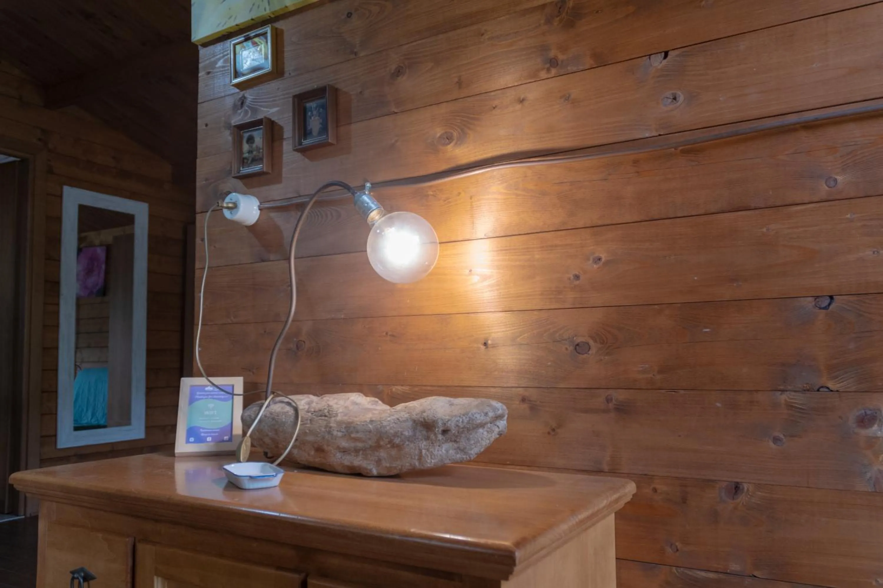 Seating area in I Lecci Guesthouse