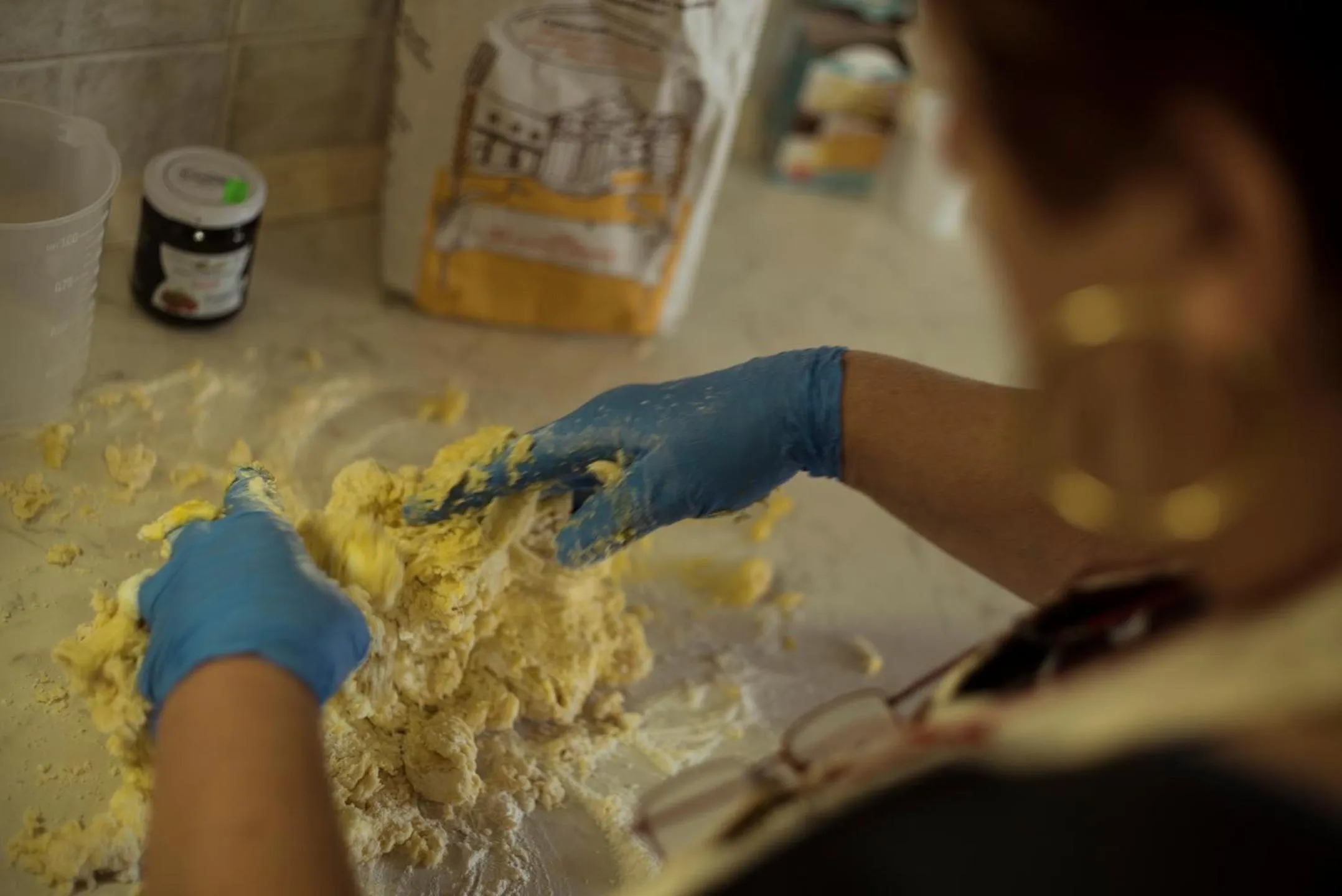 Italian breakfast in I Lecci Guesthouse