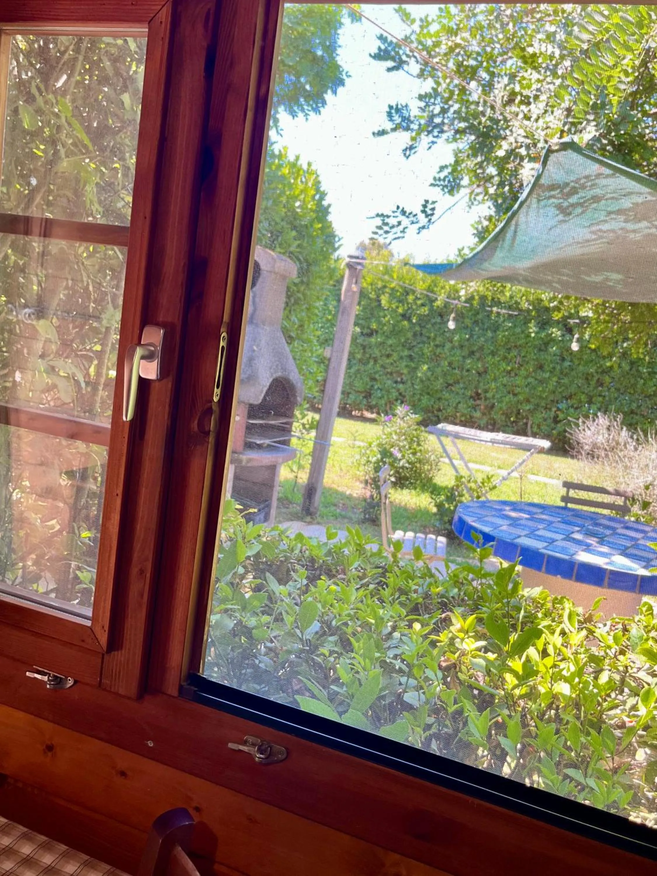 Patio in I Lecci Guesthouse