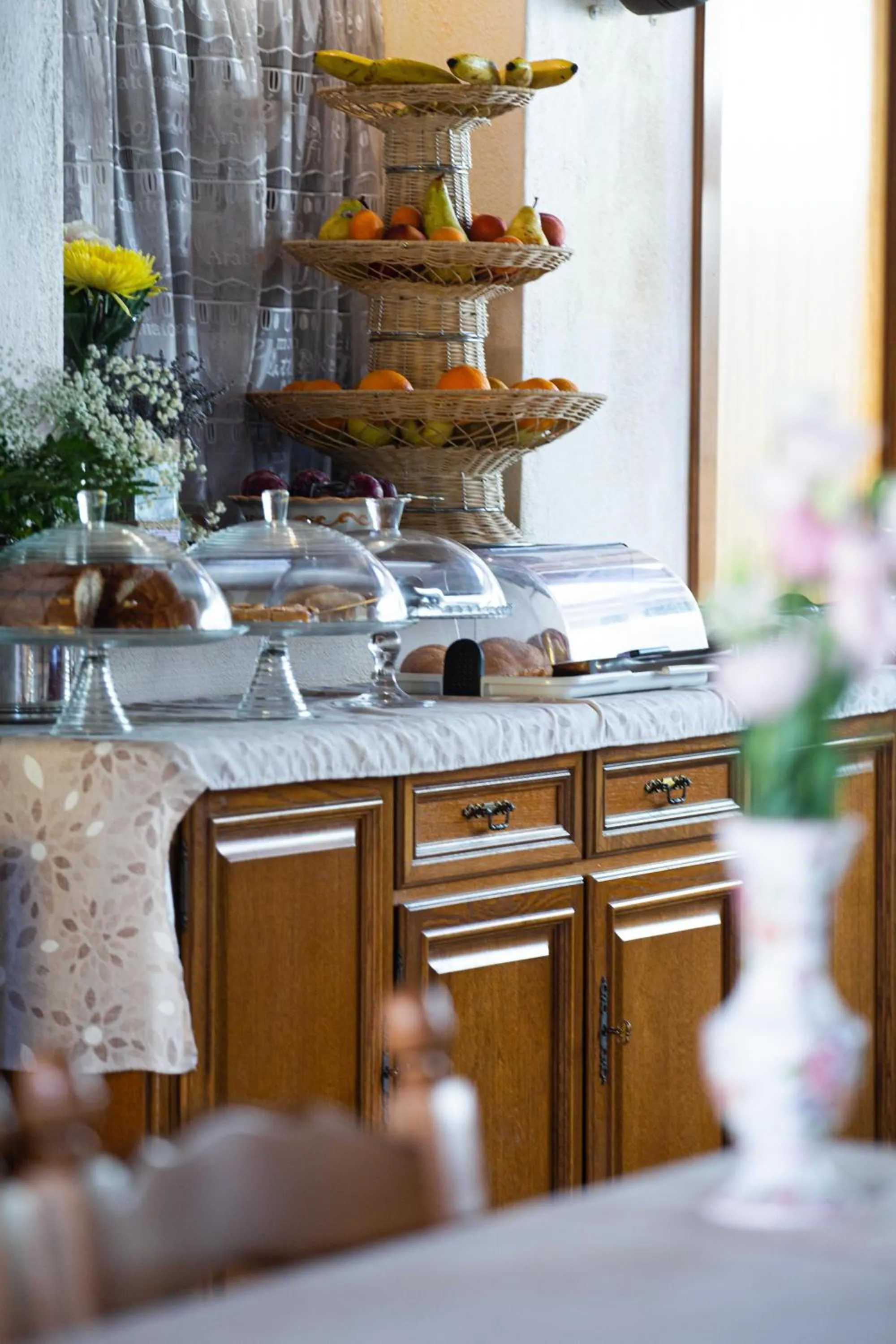 Breakfast in I Lecci Guesthouse