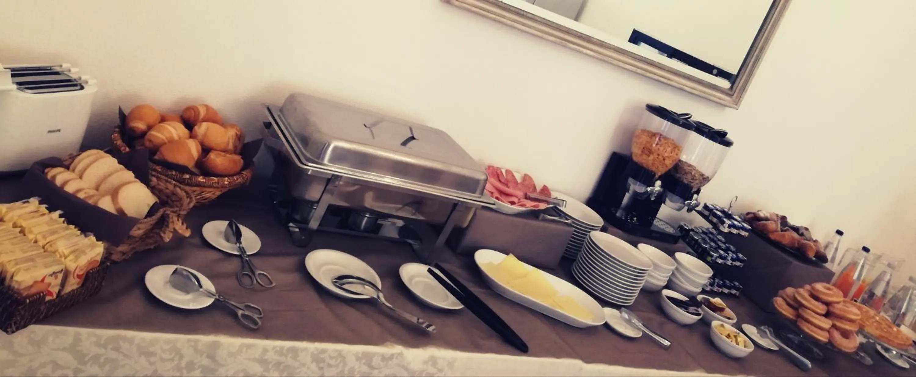 Food and drinks in Hotel Giulia