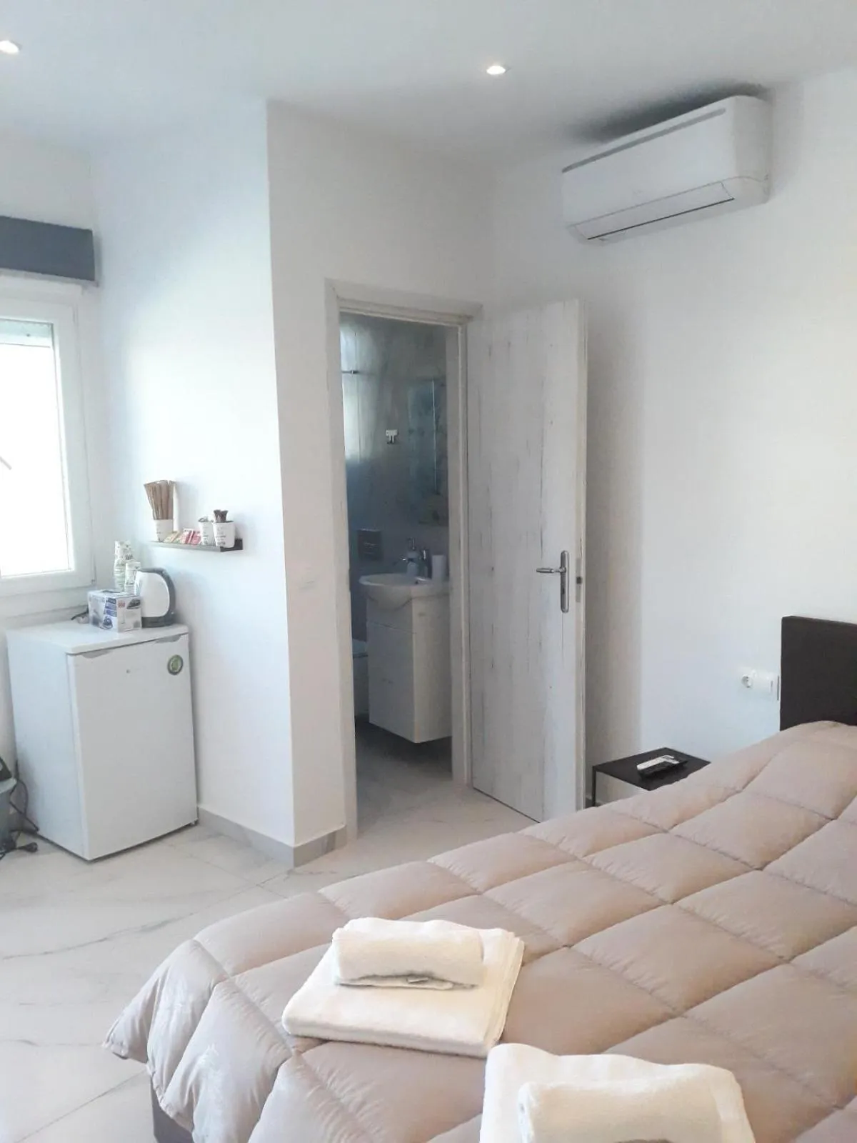 Bed in Spiridoula's Apartments Corfu