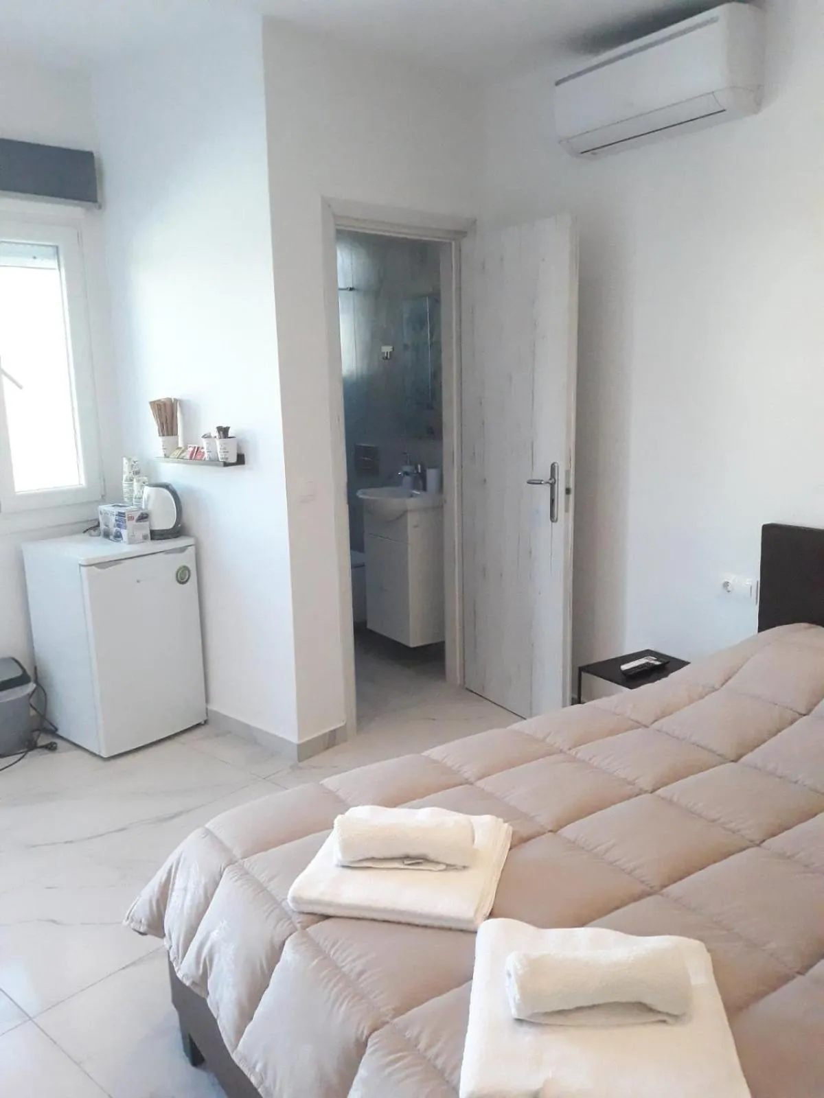 Bed in Spiridoula's Apartments Corfu