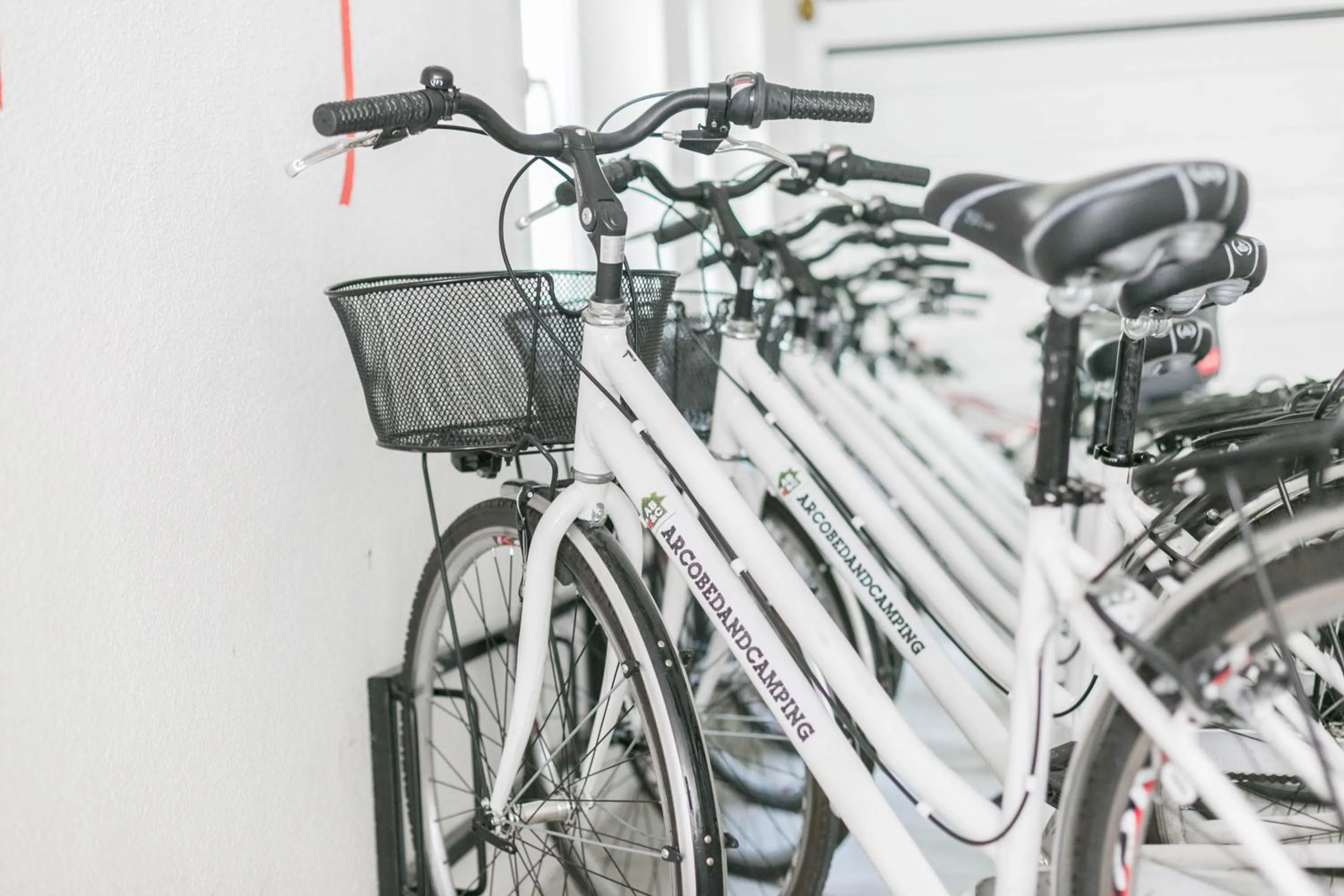 Cycling in AB&C Arco Bed And Camping