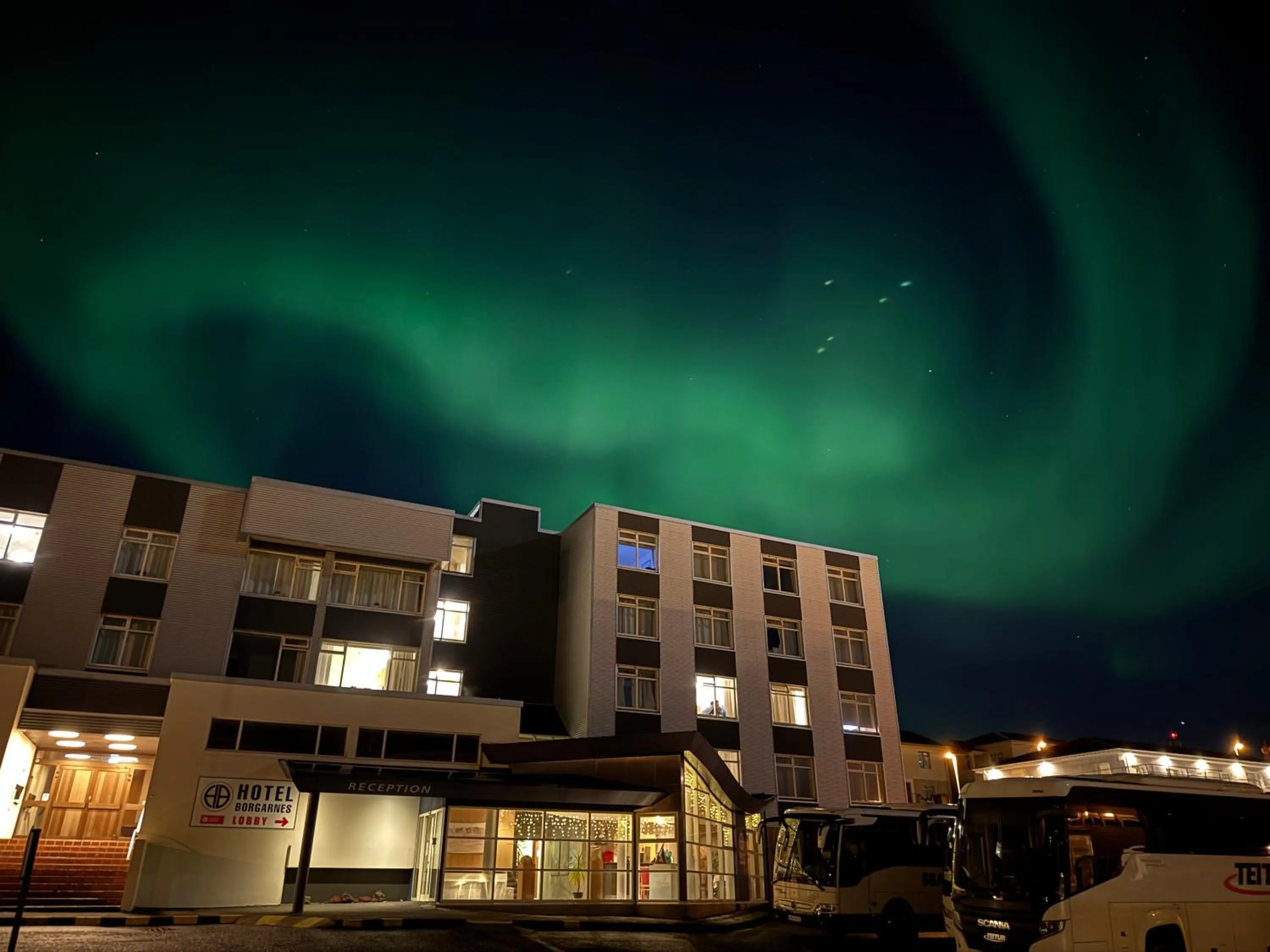 Property building in Hótel Borgarnes